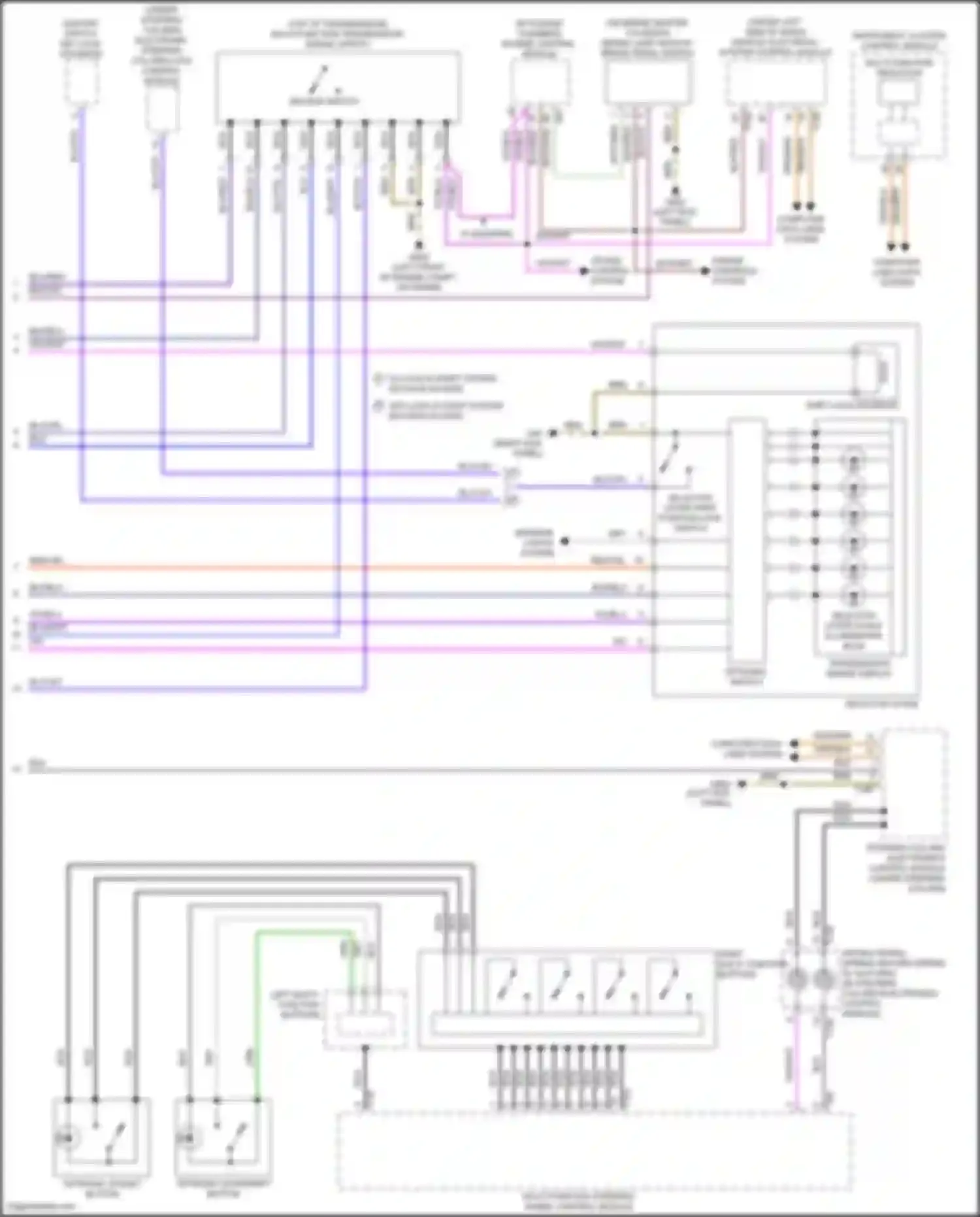 Beetle Volkswagen A5 (2011-2019): A/t circuit (2 of 2)