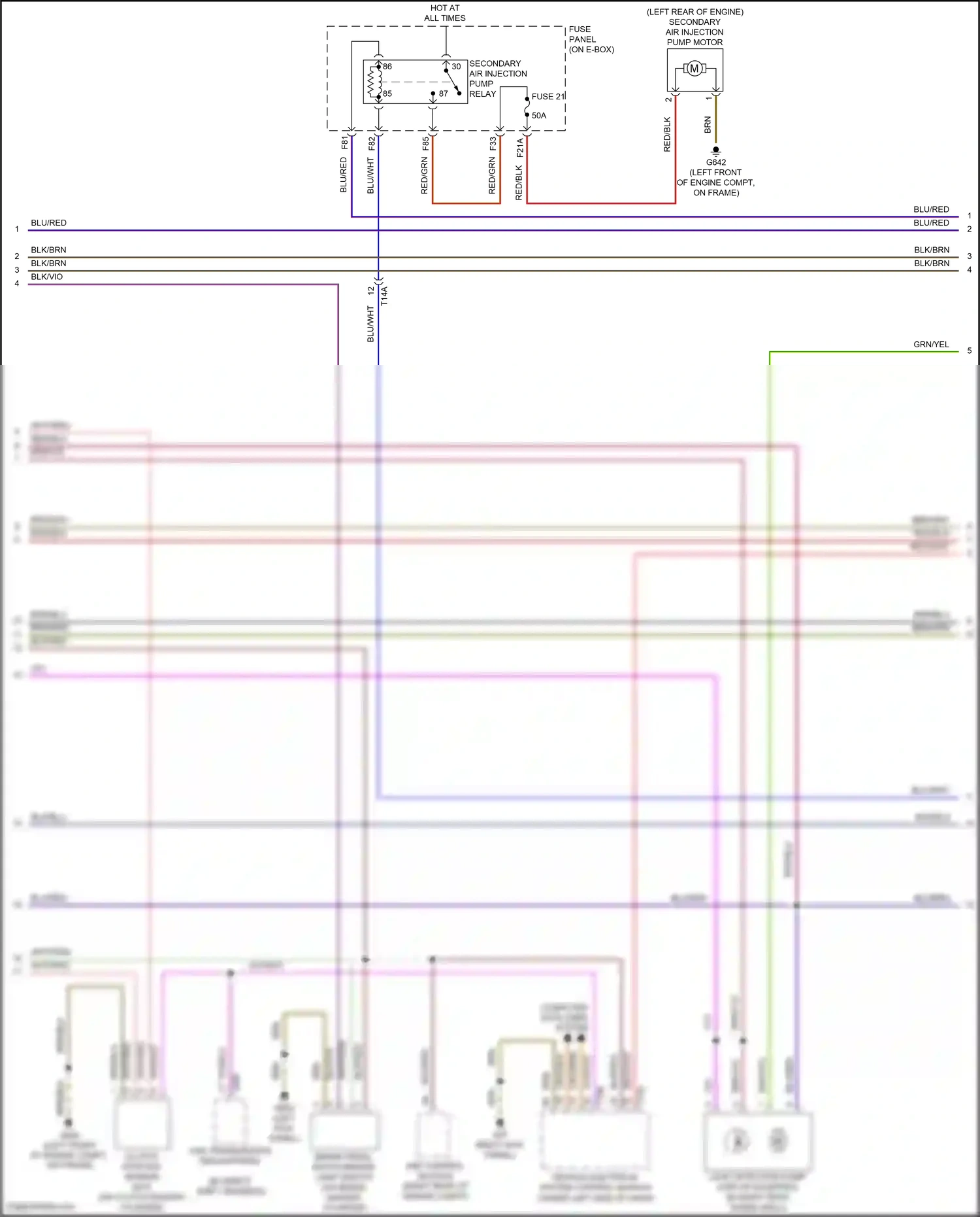 Volkswagen Beetle A5 (2011-2019) abs control module wiring diagram  (7 of 8)
