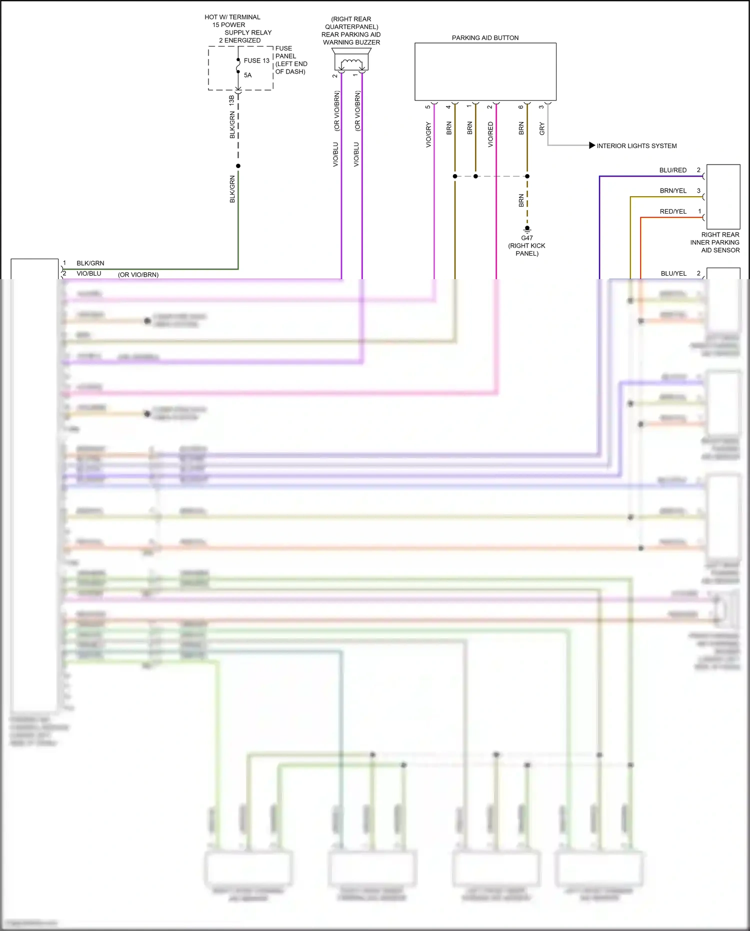 Volkswagen Beetle A5 (2011-2019) computer data lines system wiring diagram  (48 of 80)