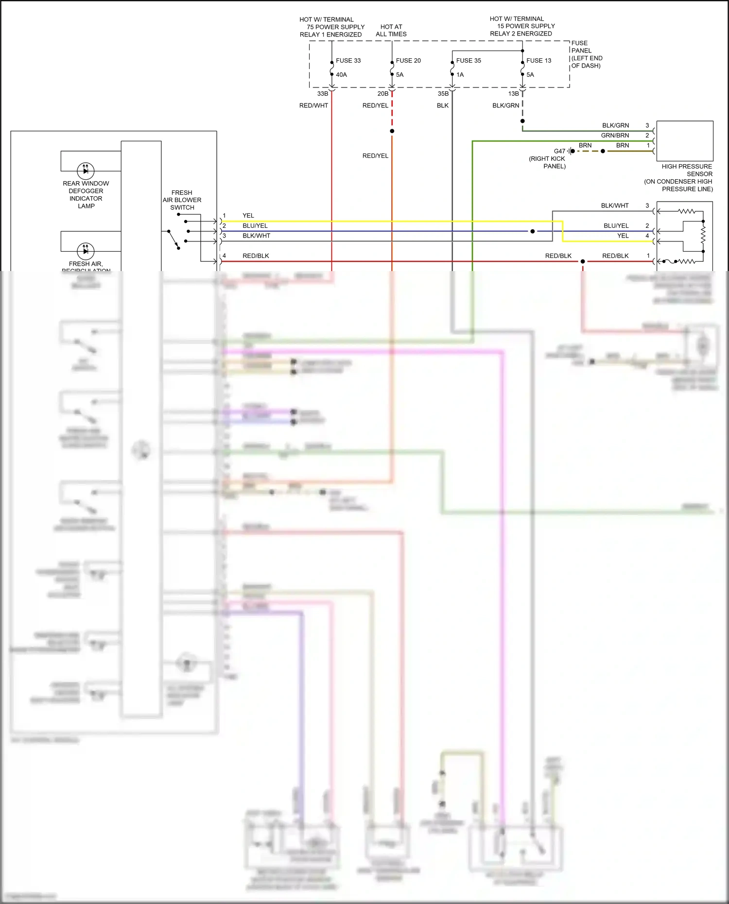 Volkswagen Beetle A5 (2011-2019) computer data lines system wiring diagram  (35 of 80)