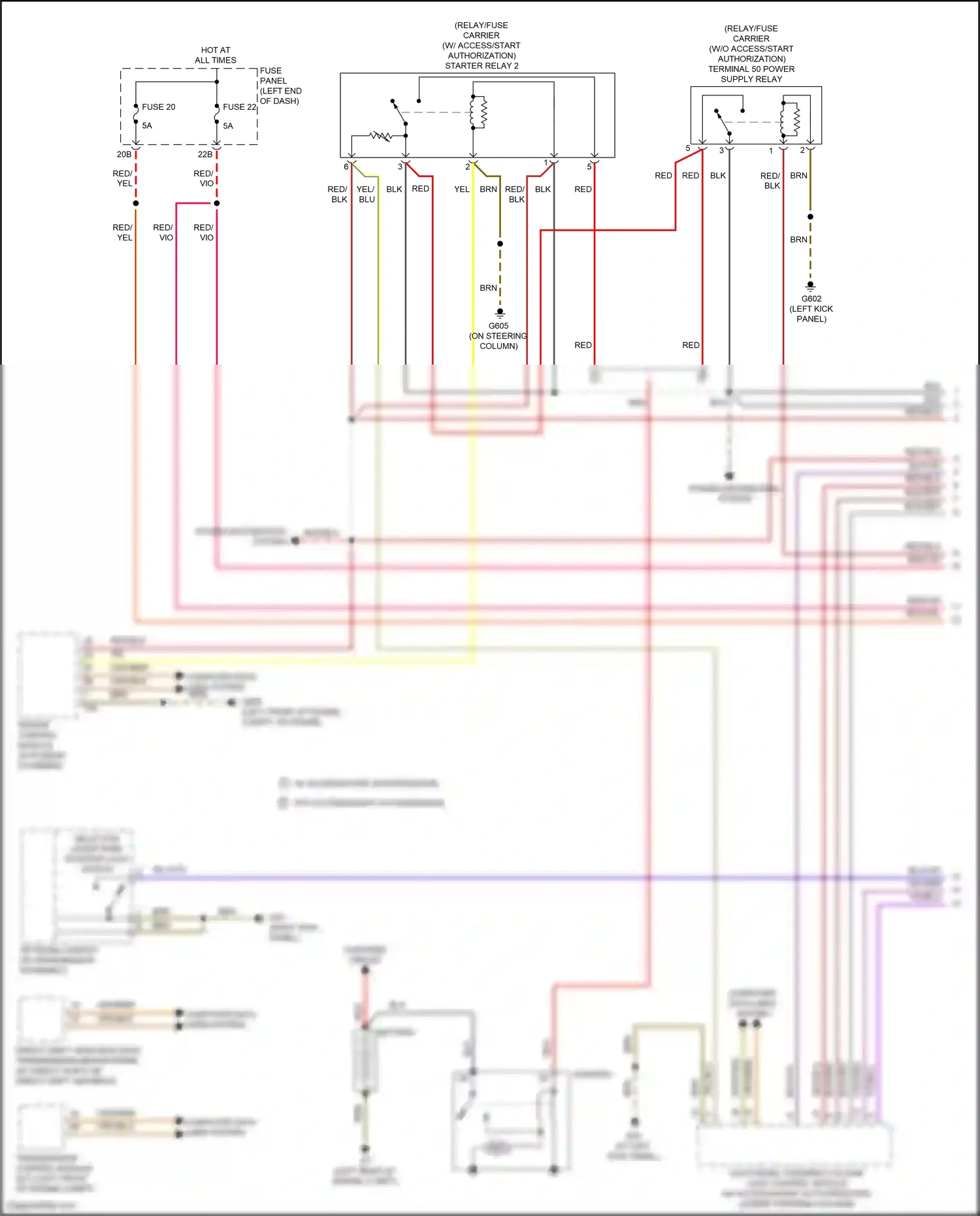 Volkswagen Beetle A5 (2011-2019) engine control module wiring diagram  (15 of 25)