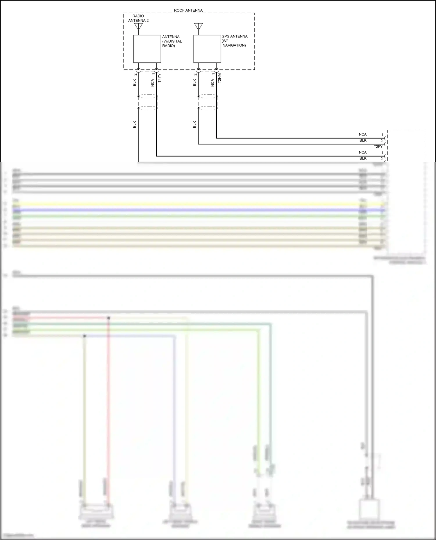 Volkswagen Beetle A5 (2011-2019) information electronics control module 1 wiring diagram  (5 of 9)