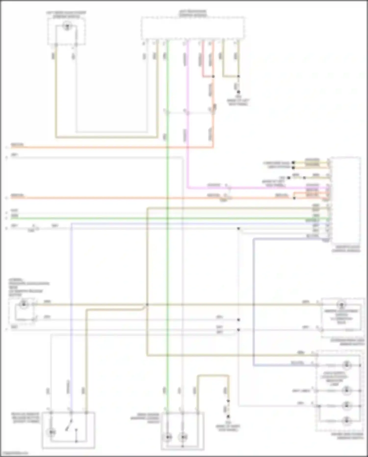 Bora Volkswagen III (2012-2018): Instrument illumination circuit, w/ high equipment (4 of 4)