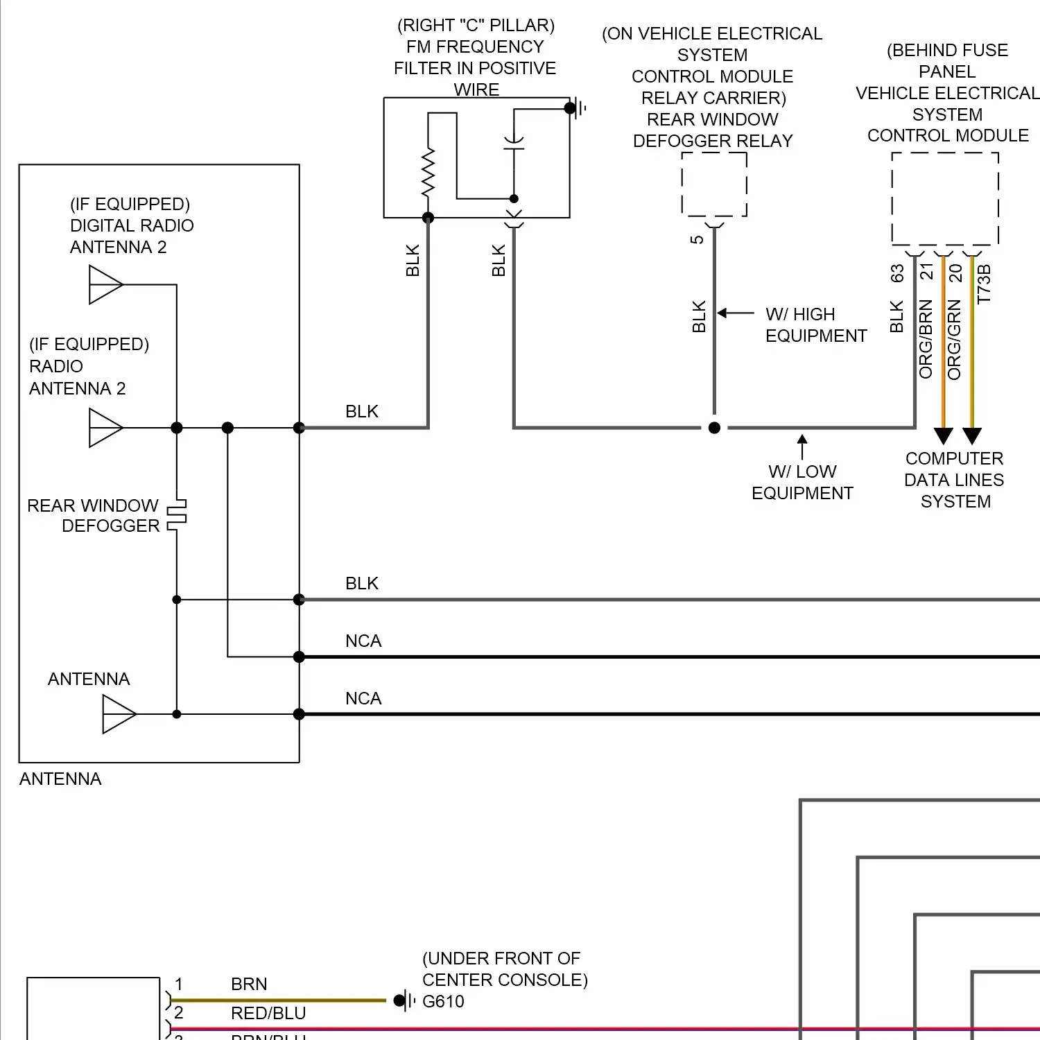 demo - Radio circuit, w/ navigation & amplifier (1 of 3) Radio circuit, w/ navigation & amplifier (1 of 3)