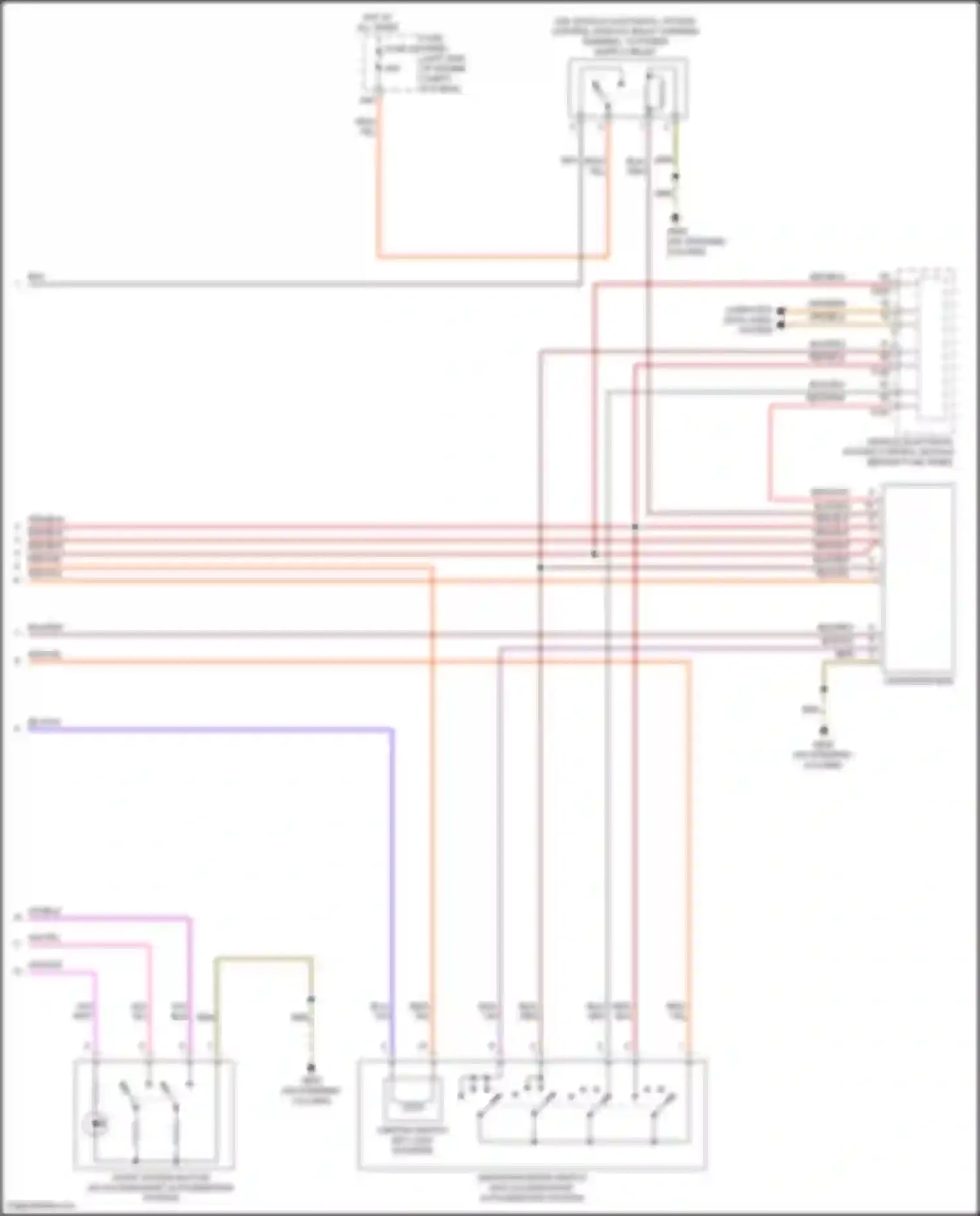 Bora Volkswagen III (2012-2018): 2.0l turbo diesel, starting circuit (2 of 2)