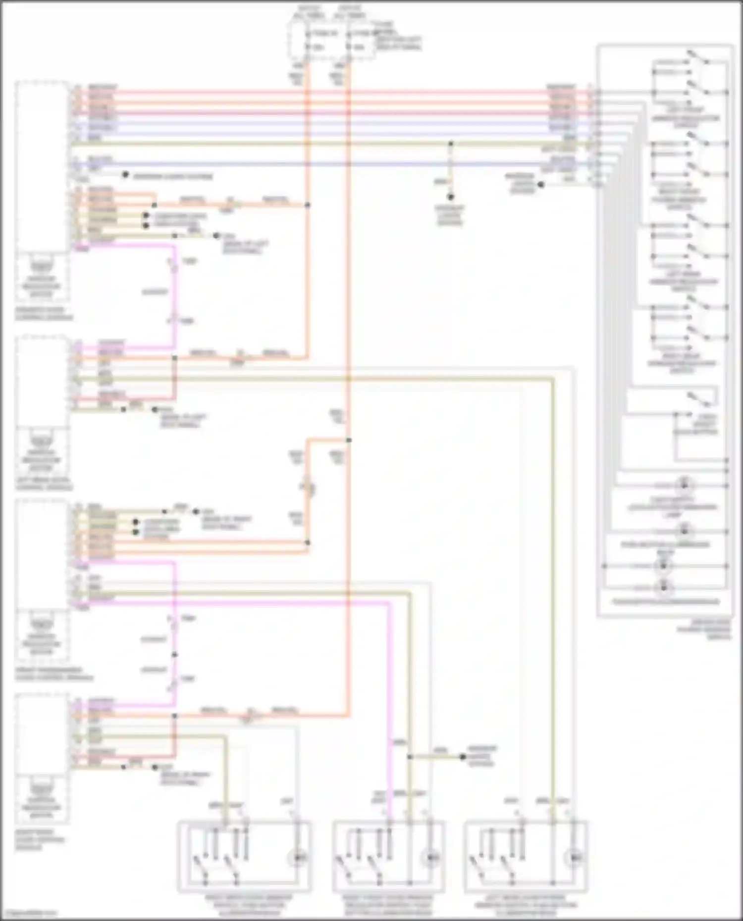 Wiring diagram computer data lines system for Volkswagen Bora III (2012-2018) (45 of 125)