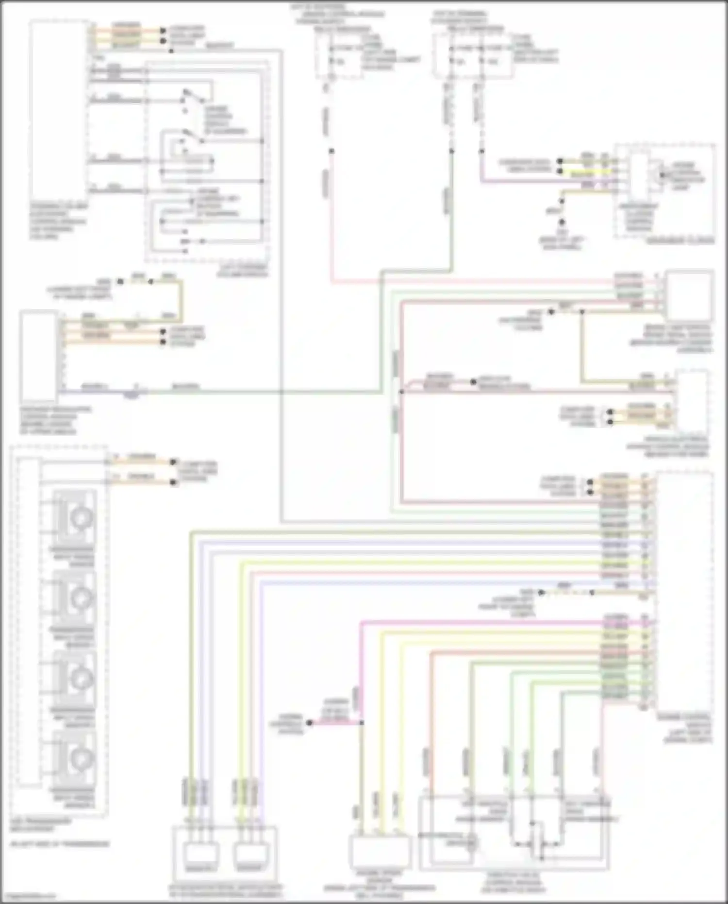 Wiring diagram computer data lines system for Volkswagen Bora III (2012-2018) (81 of 125)