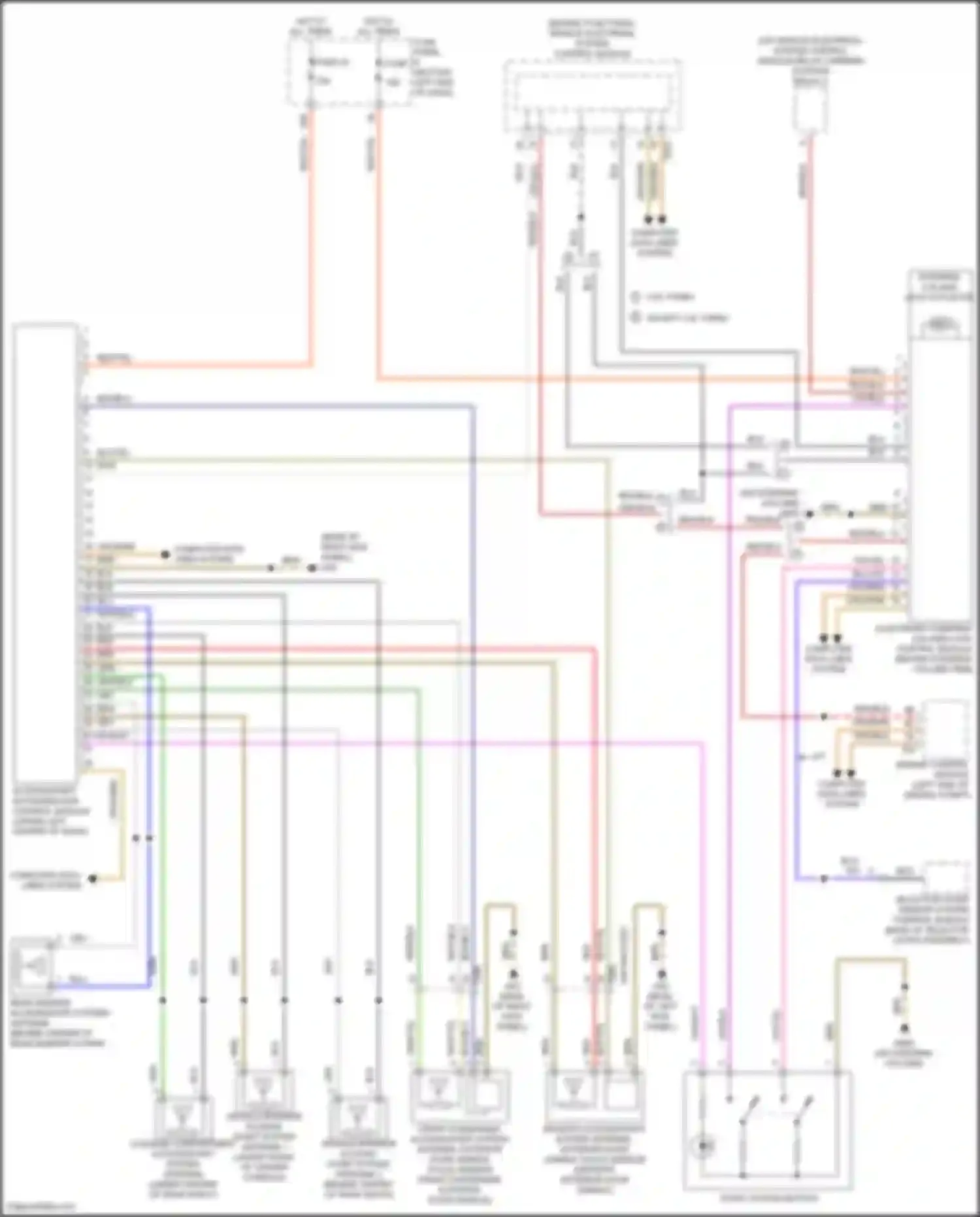 Wiring diagram engine control module for Volkswagen Bora III (2012-2018) (16 of 41)