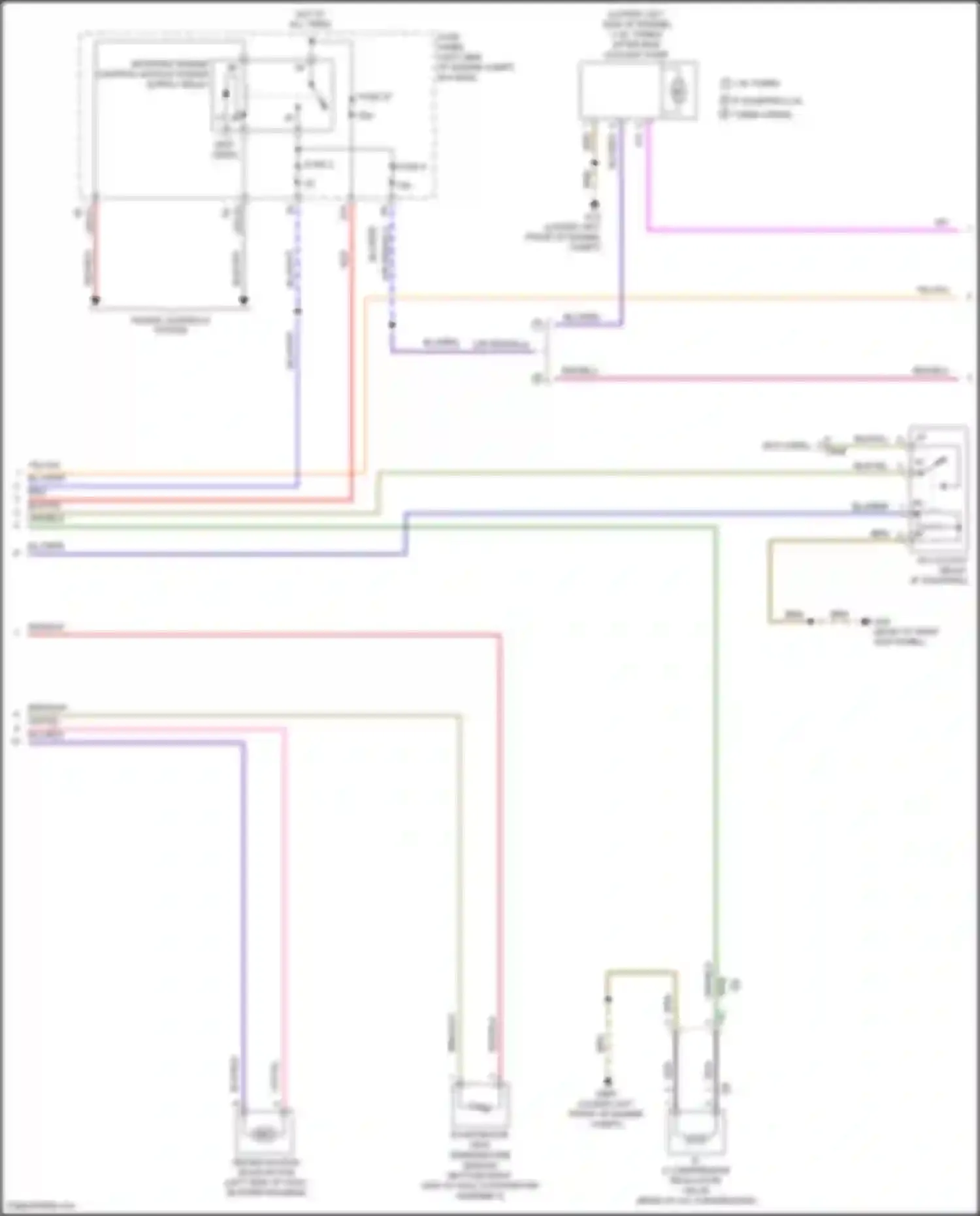 Wiring diagram engine controls system for Volkswagen Bora III (2012-2018) (8 of 14)
