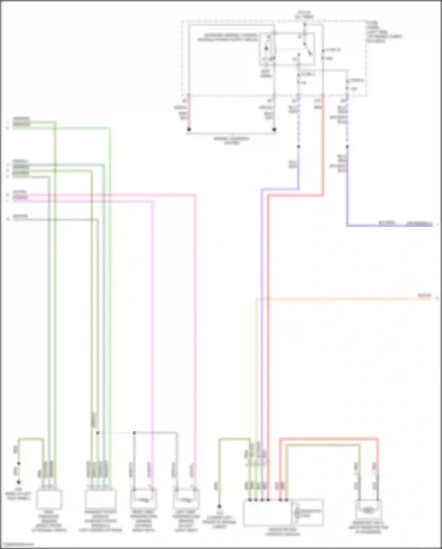Wiring diagram fuse 3 for Volkswagen Bora III (2012-2018) (1 of 21)