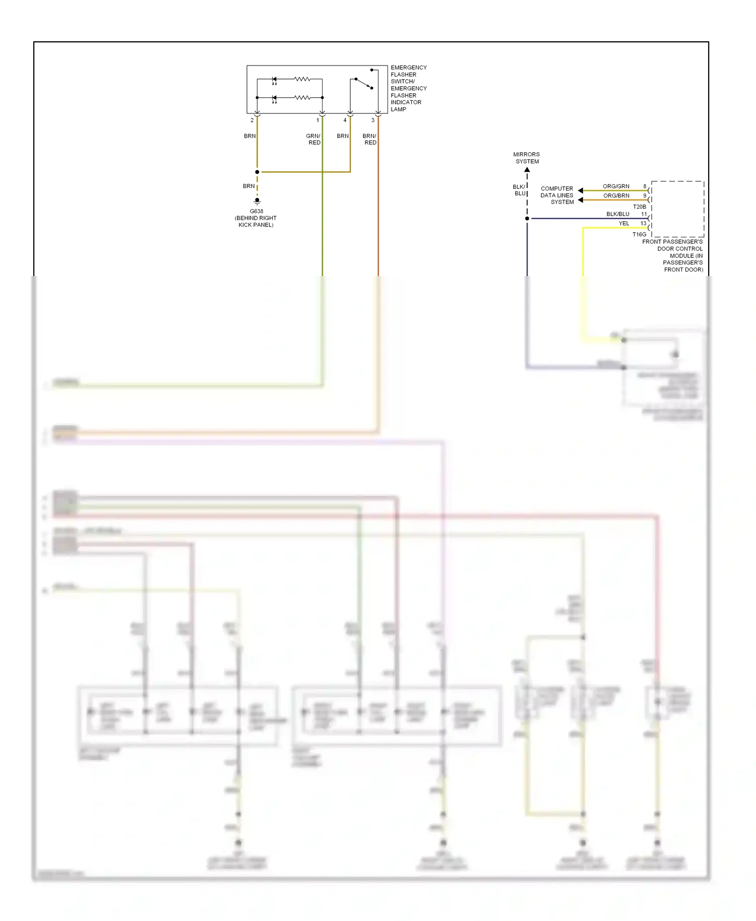 Volkswagen Eos I facelift (2010-2015) gry wiring diagram  (43 of 59)