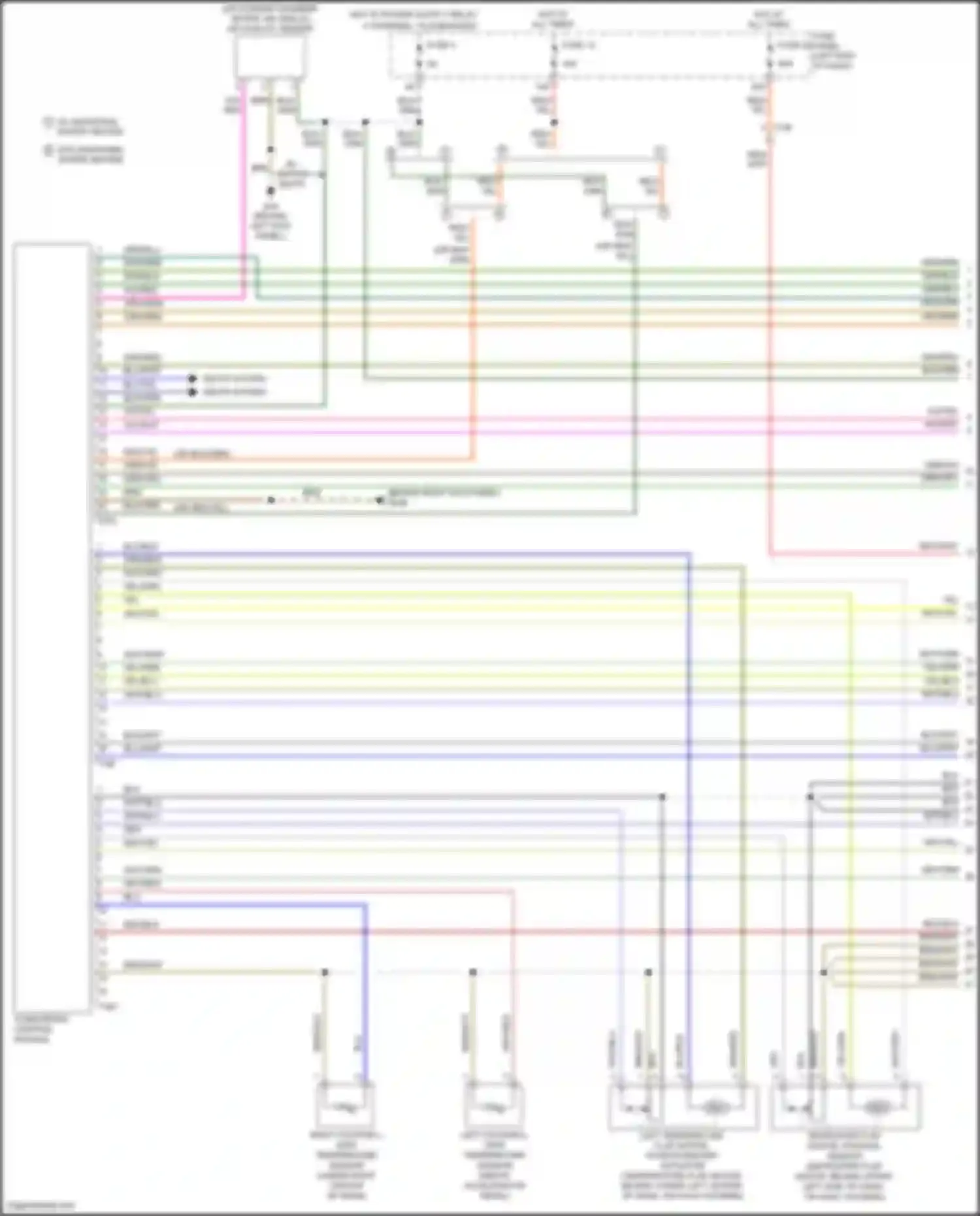 Eos Volkswagen I facelift (2010-2015): Automatic a/c circuit (1 of 4)