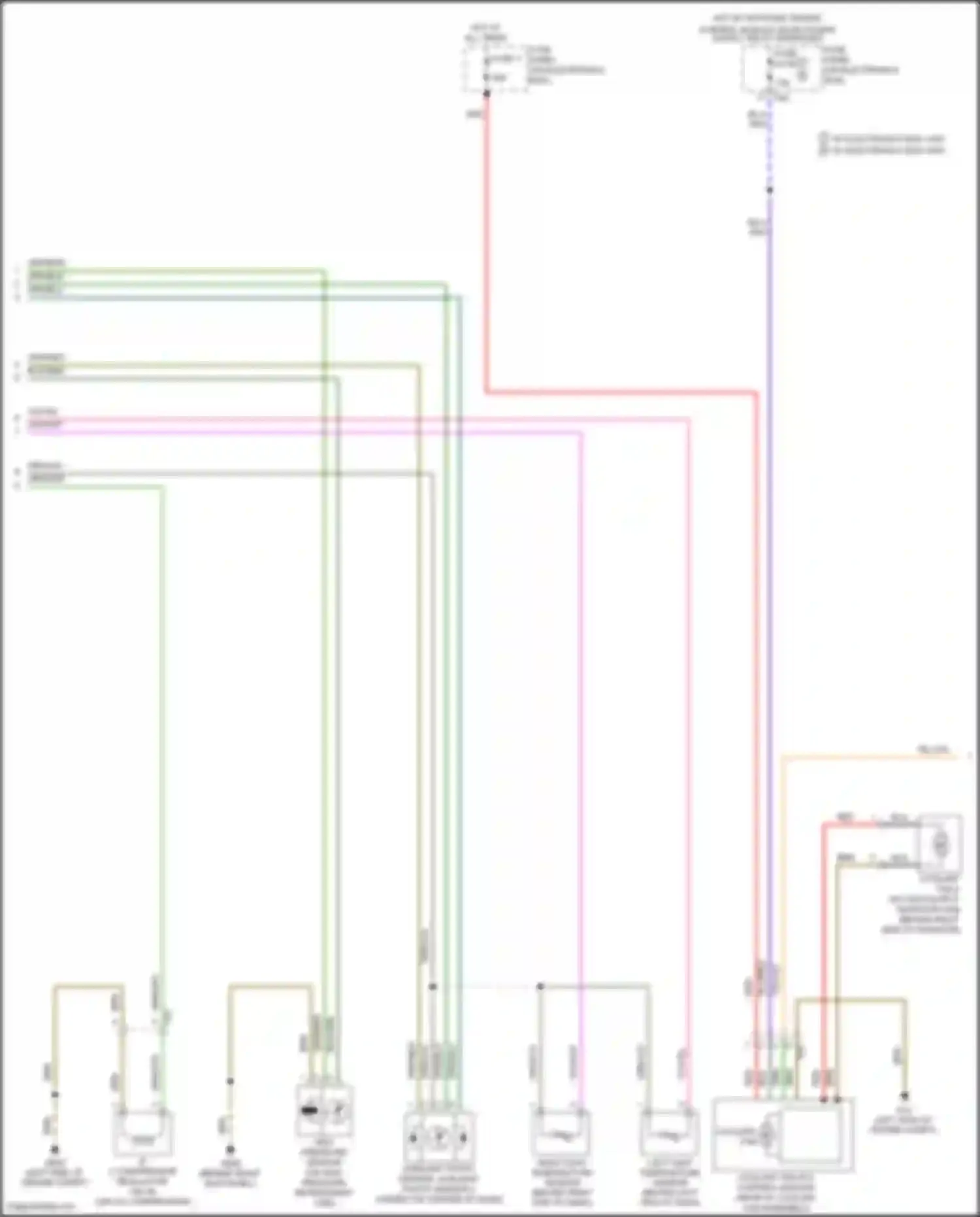 Eos Volkswagen I facelift (2010-2015): Automatic a/c circuit (3 of 4)