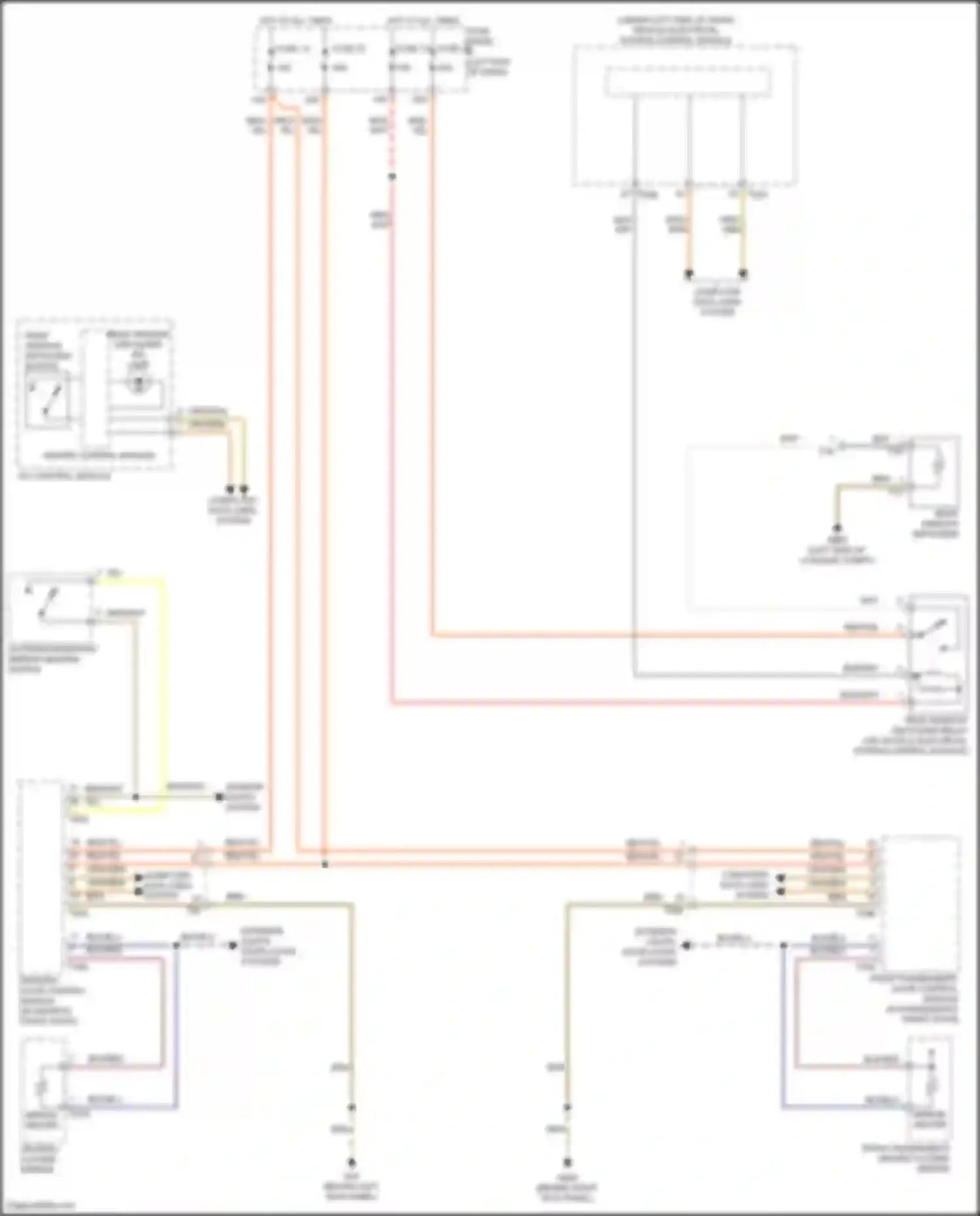 Eos Volkswagen I facelift (2010-2015): Defoggers circuit