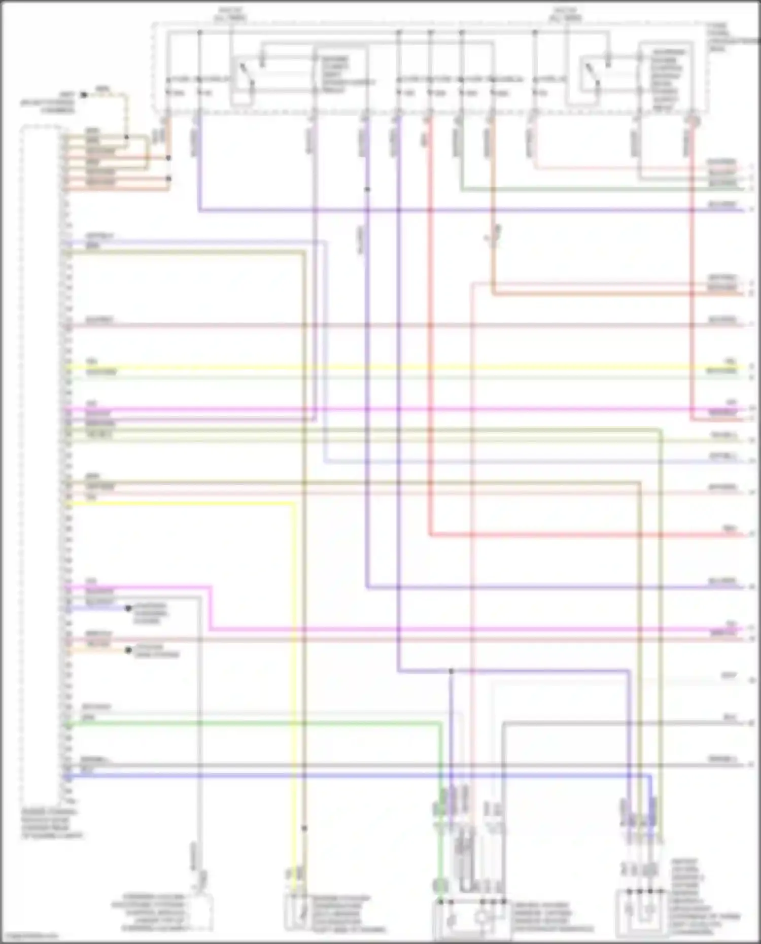 Eos Volkswagen I facelift (2010-2015): Wiring diagram engine performance 2.0l turbo, ccta (1 of 6)