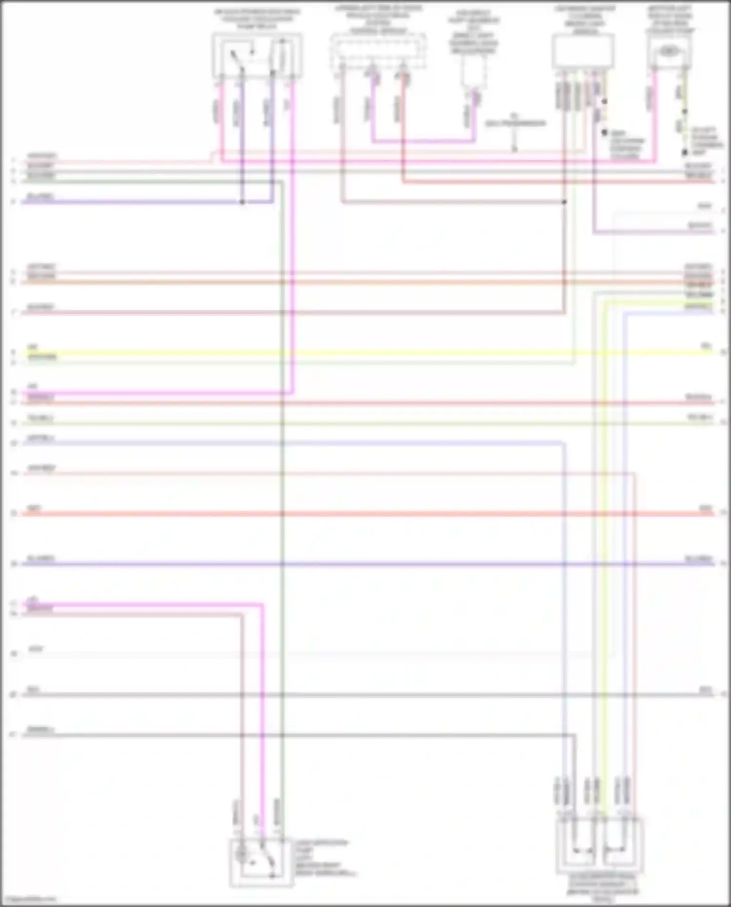 Eos Volkswagen I facelift (2010-2015): Wiring diagram engine performance 2.0l turbo, ccta (2 of 6)