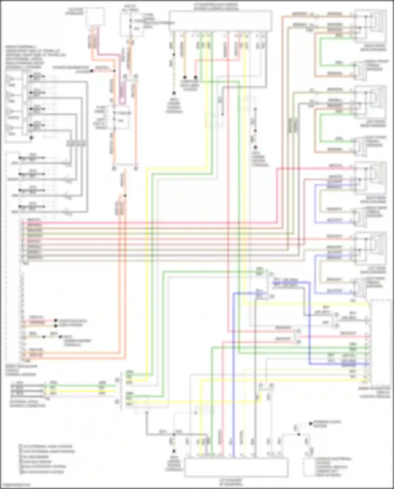 Eos Volkswagen I facelift (2010-2015): Navigation circuit, base