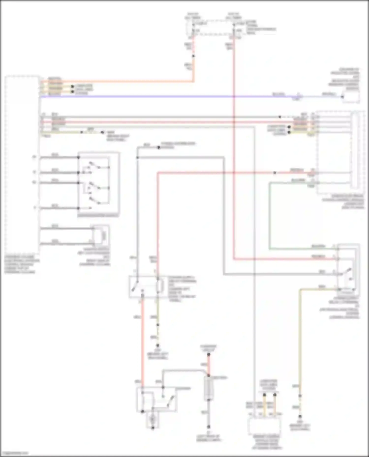 Eos Volkswagen I facelift (2010-2015): Starting circuit, ccta