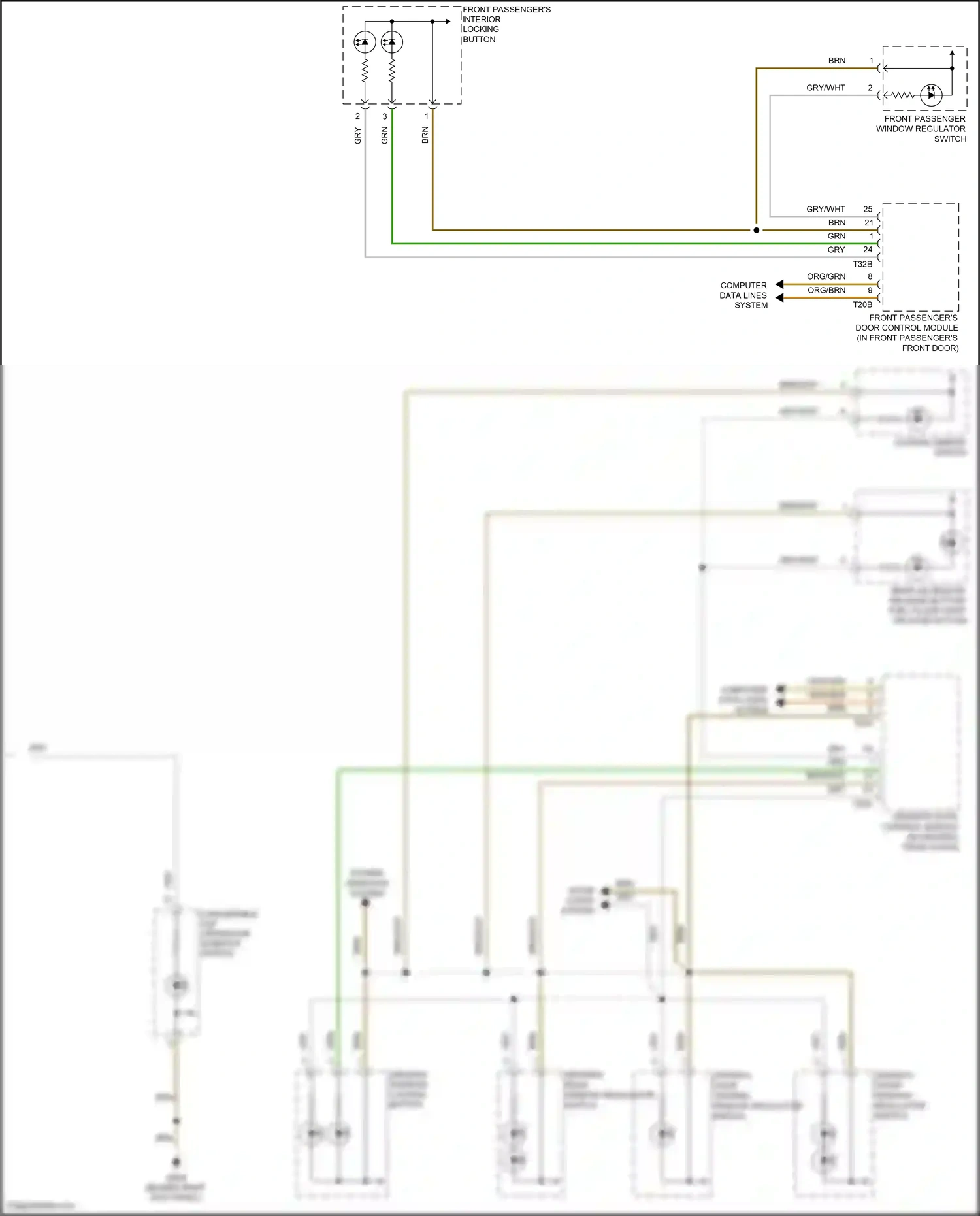 Volkswagen Eos I facelift (2010-2015) gry wiring diagram  (36 of 59)
