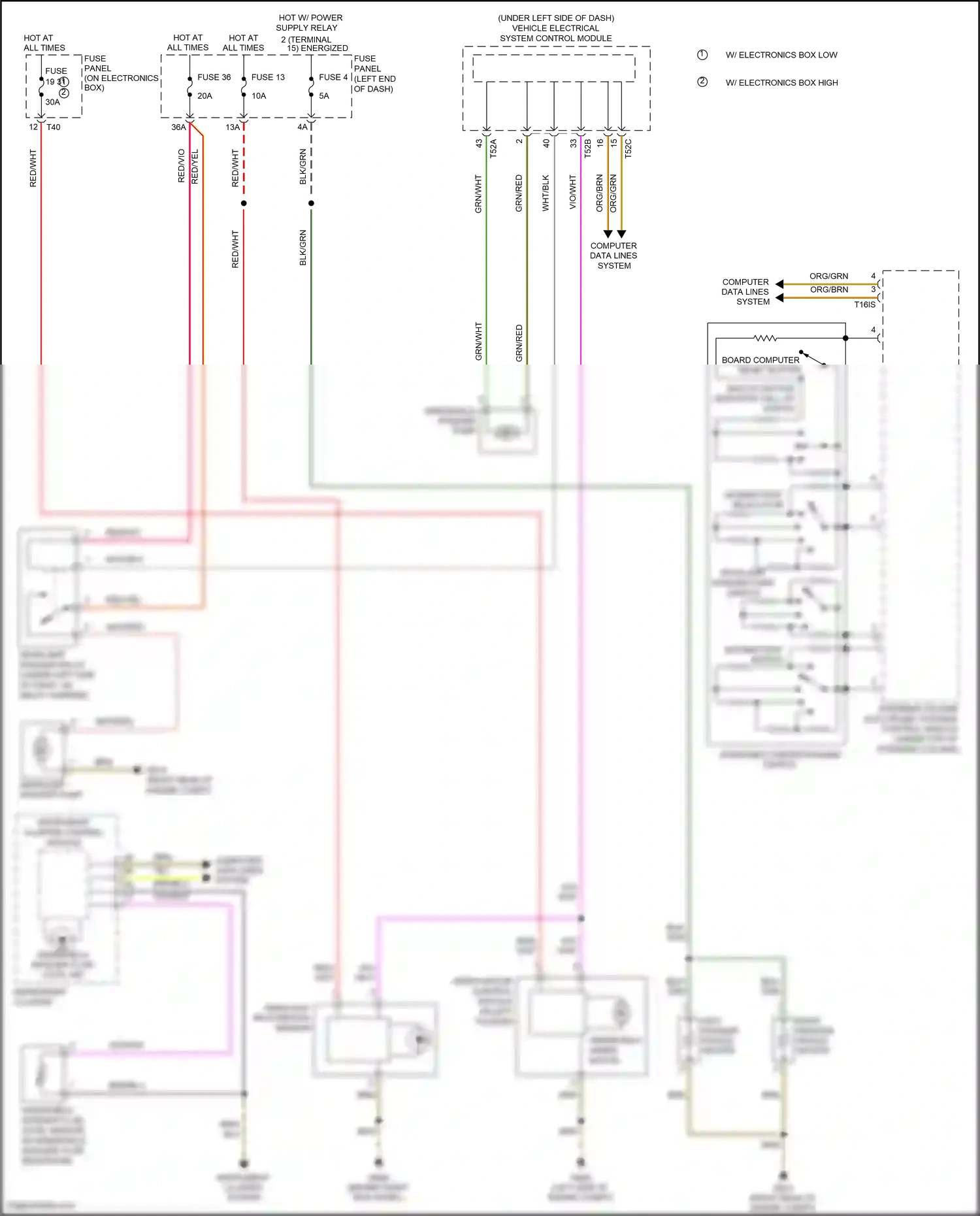 Volkswagen Eos I facelift (2010-2015) nca wiring diagram  (10 of 51)