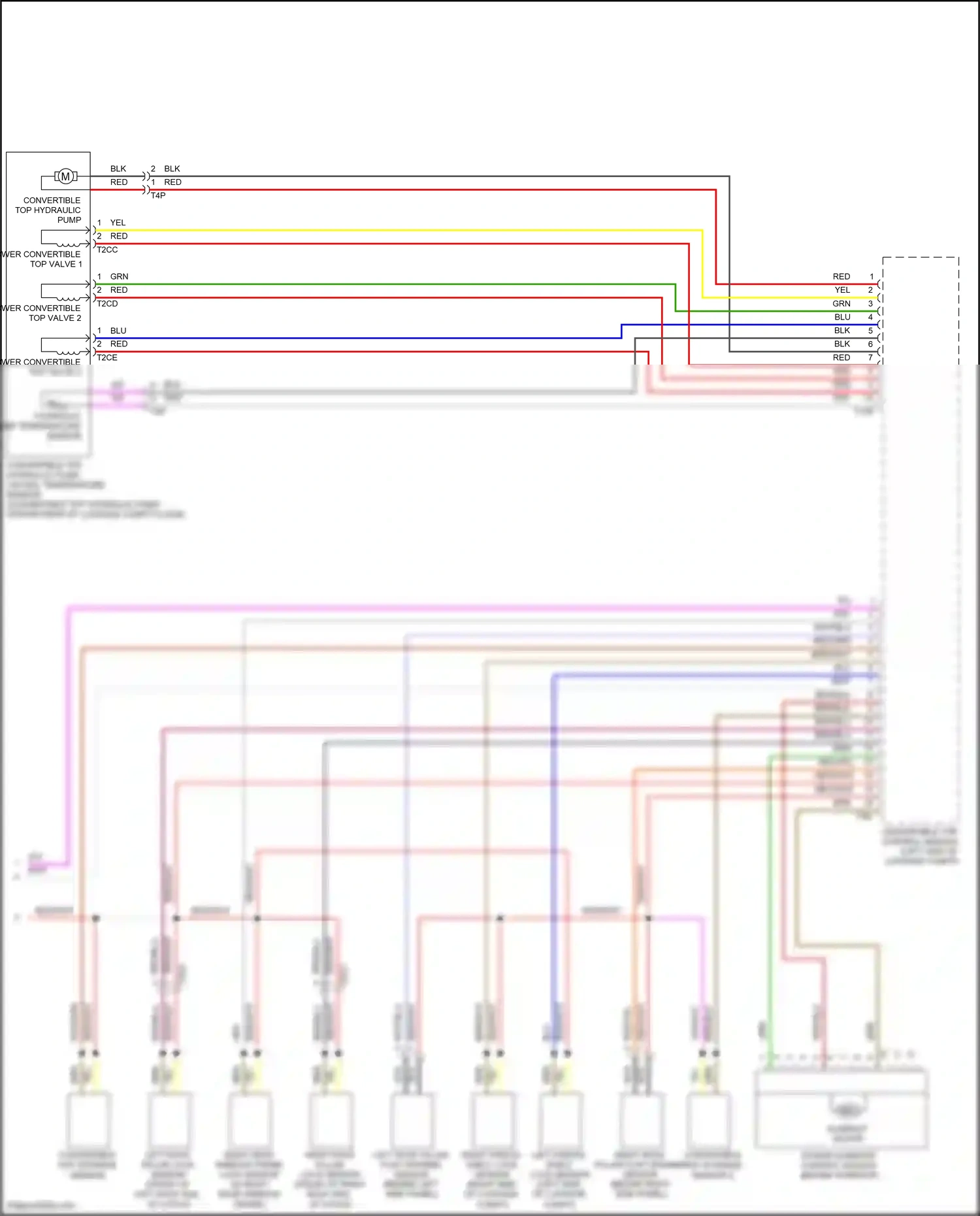 Volkswagen Eos I facelift (2010-2015) red wiring diagram  (37 of 68)