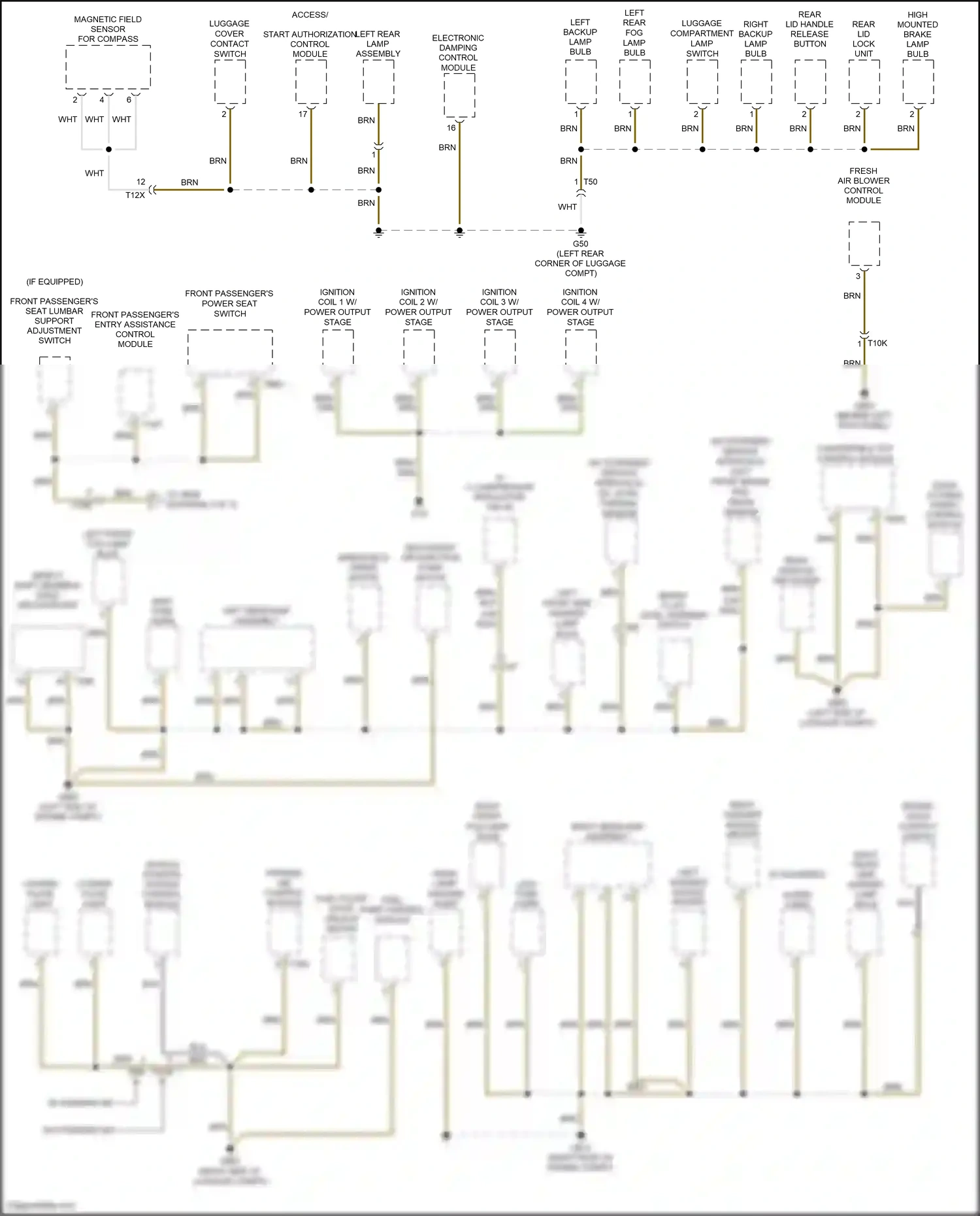 Volkswagen Eos I facelift (2010-2015) right front headlamp wiring diagram  (2 of 5)
