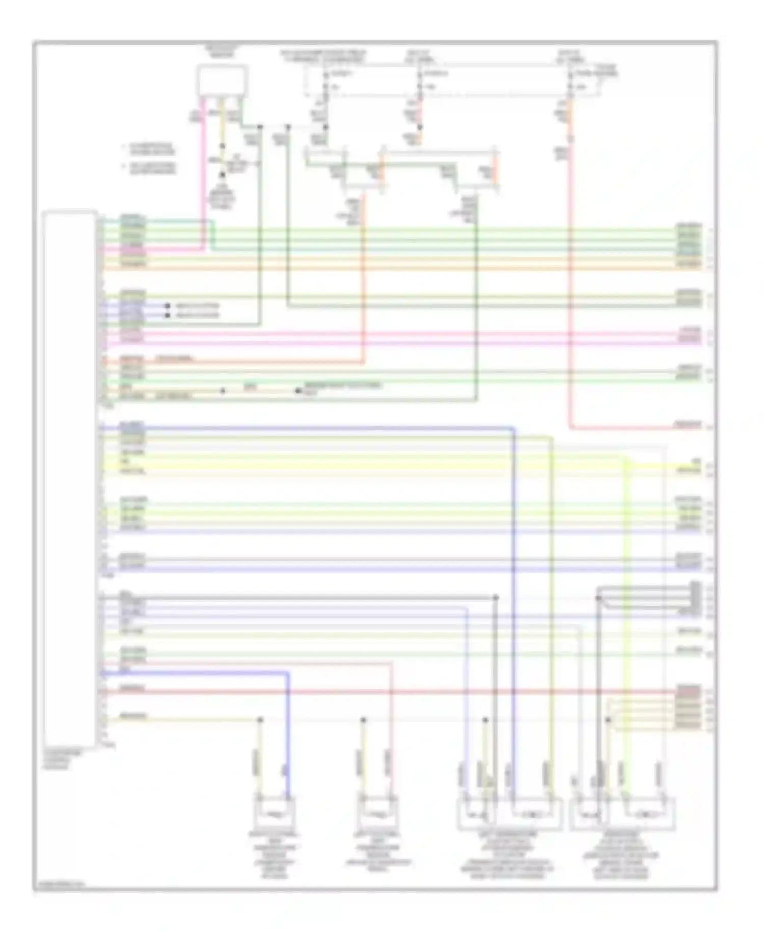 Eos Volkswagen I (2006-2011): Automatic a/c circuit (1 of 4)