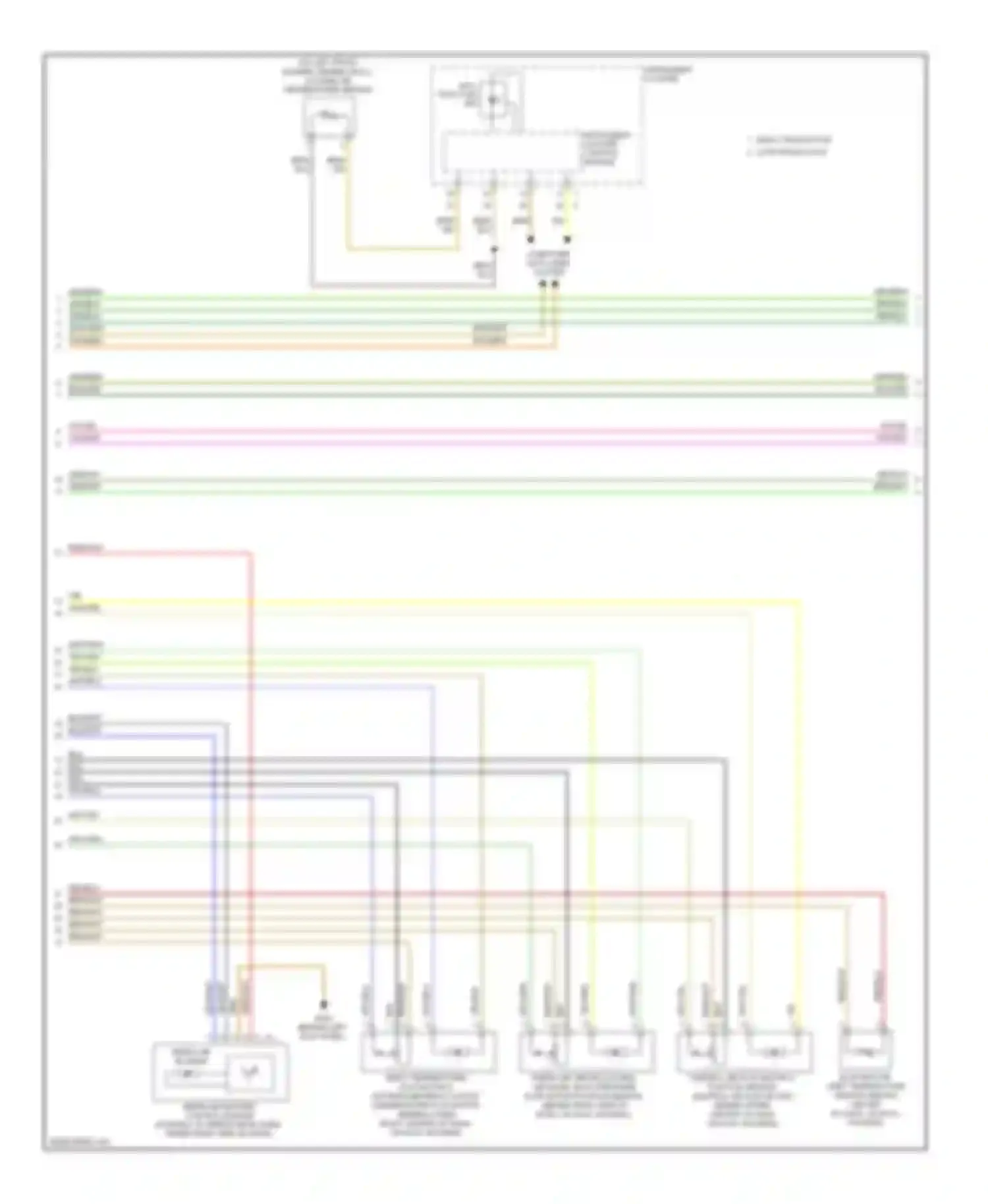 Eos Volkswagen I (2006-2011): Automatic a/c circuit (2 of 4)