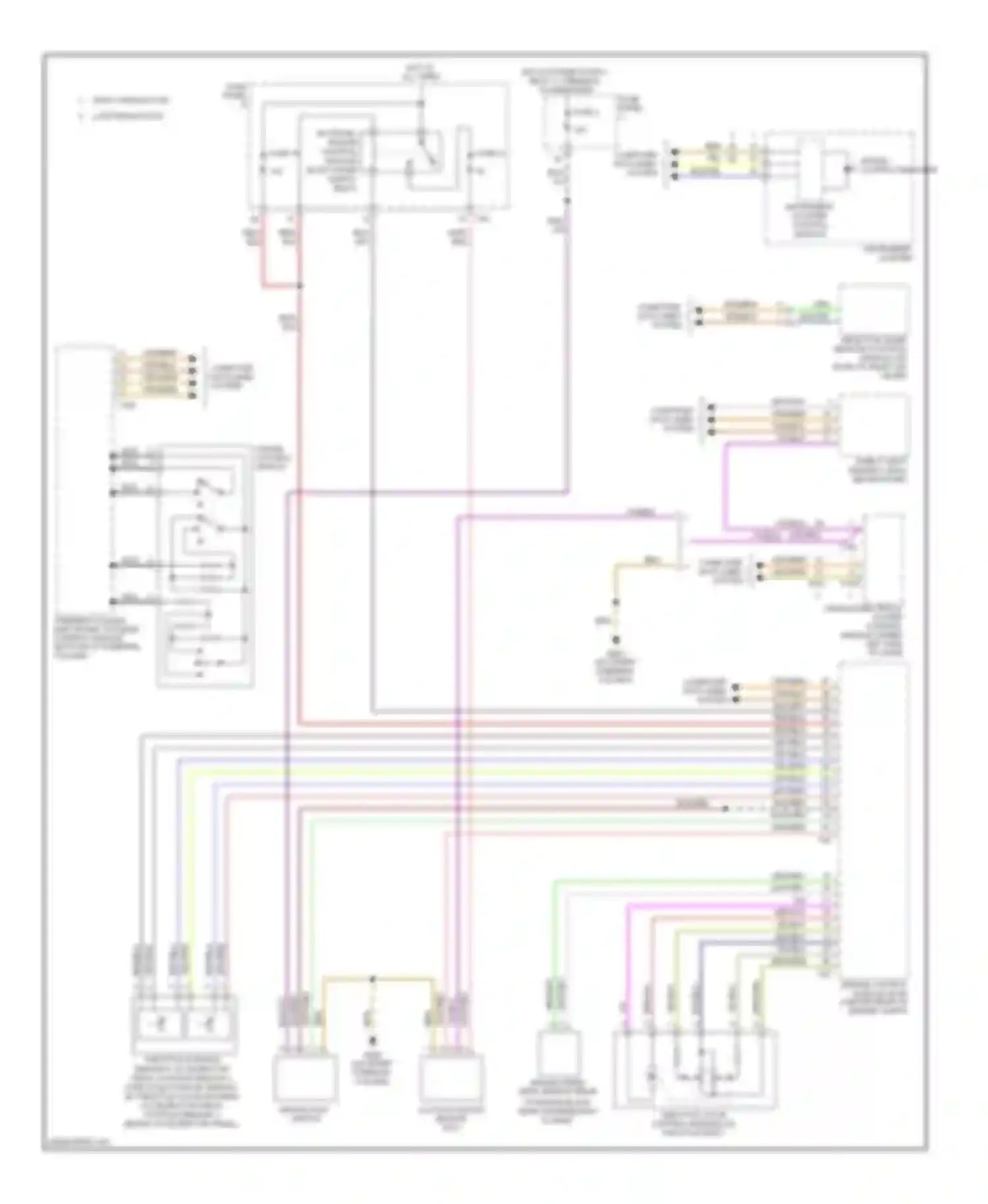 Eos Volkswagen I (2006-2011): Cruise control circuit