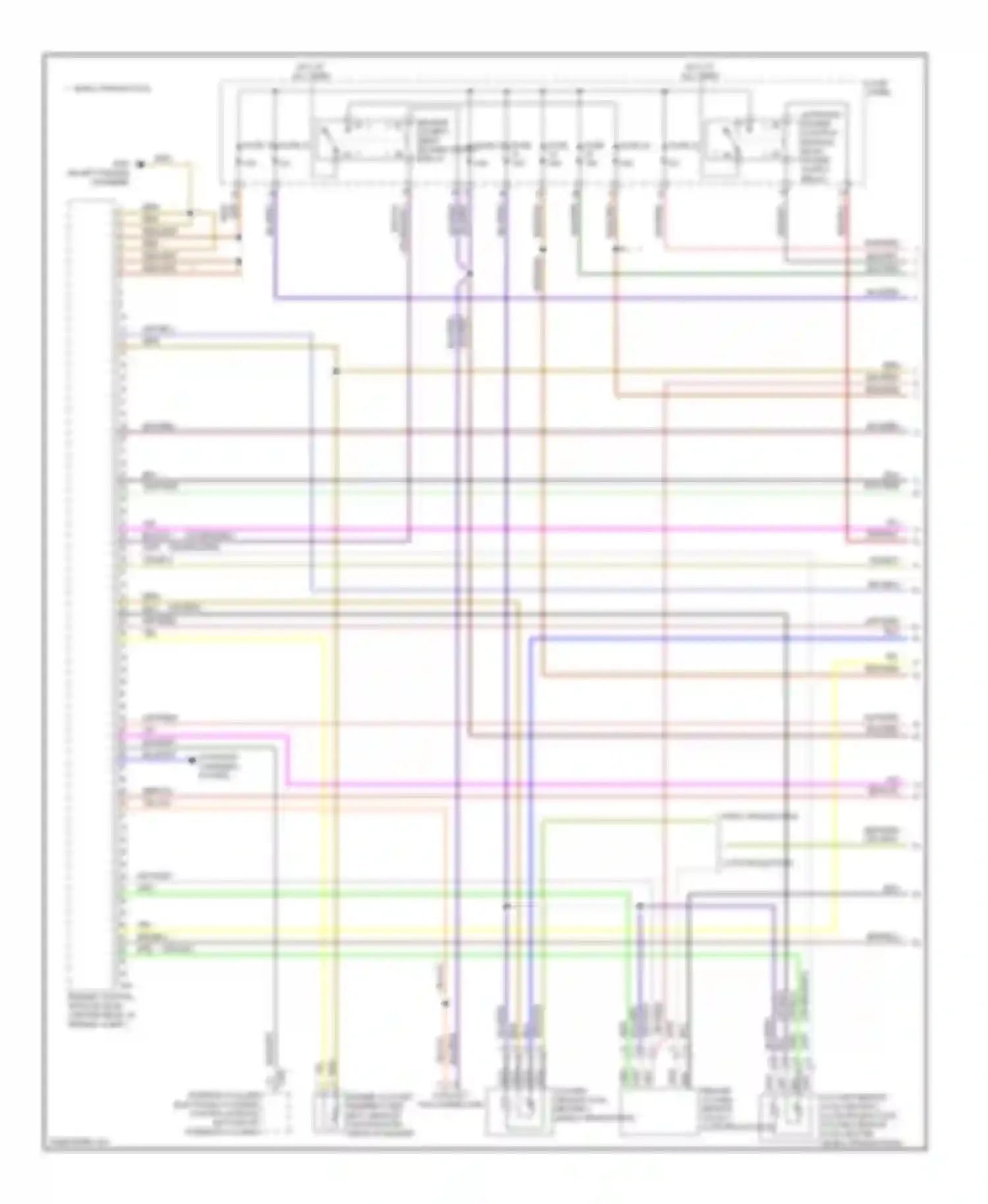 Eos Volkswagen I (2006-2011): Wiring diagram engine performance 2.0l (1 of 6)