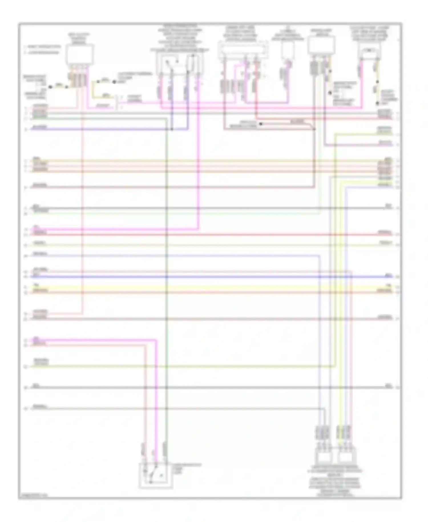 Eos Volkswagen I (2006-2011): Wiring diagram engine performance 2.0l (2 of 6)