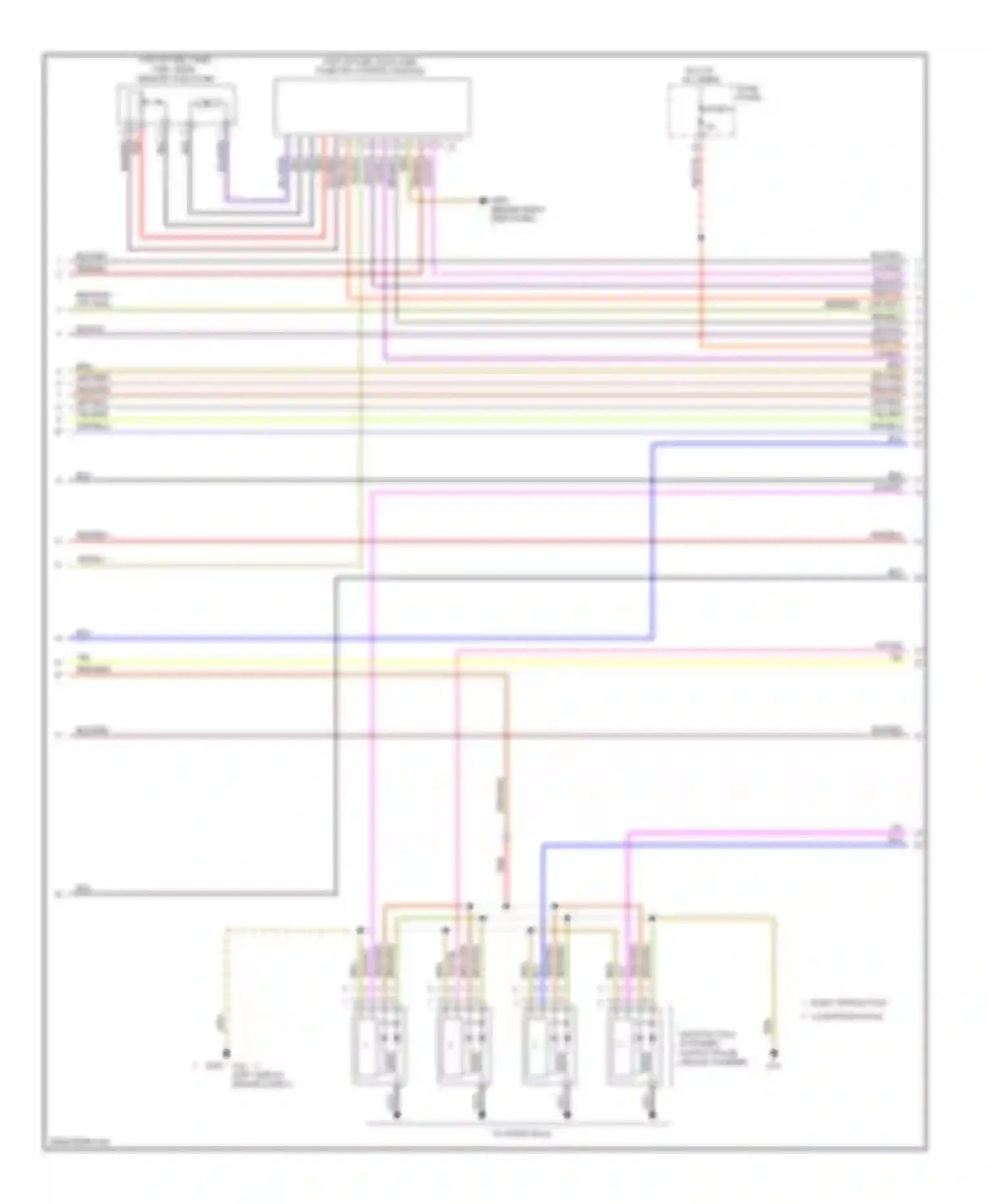 Eos Volkswagen I (2006-2011): Wiring diagram engine performance 2.0l (3 of 6)