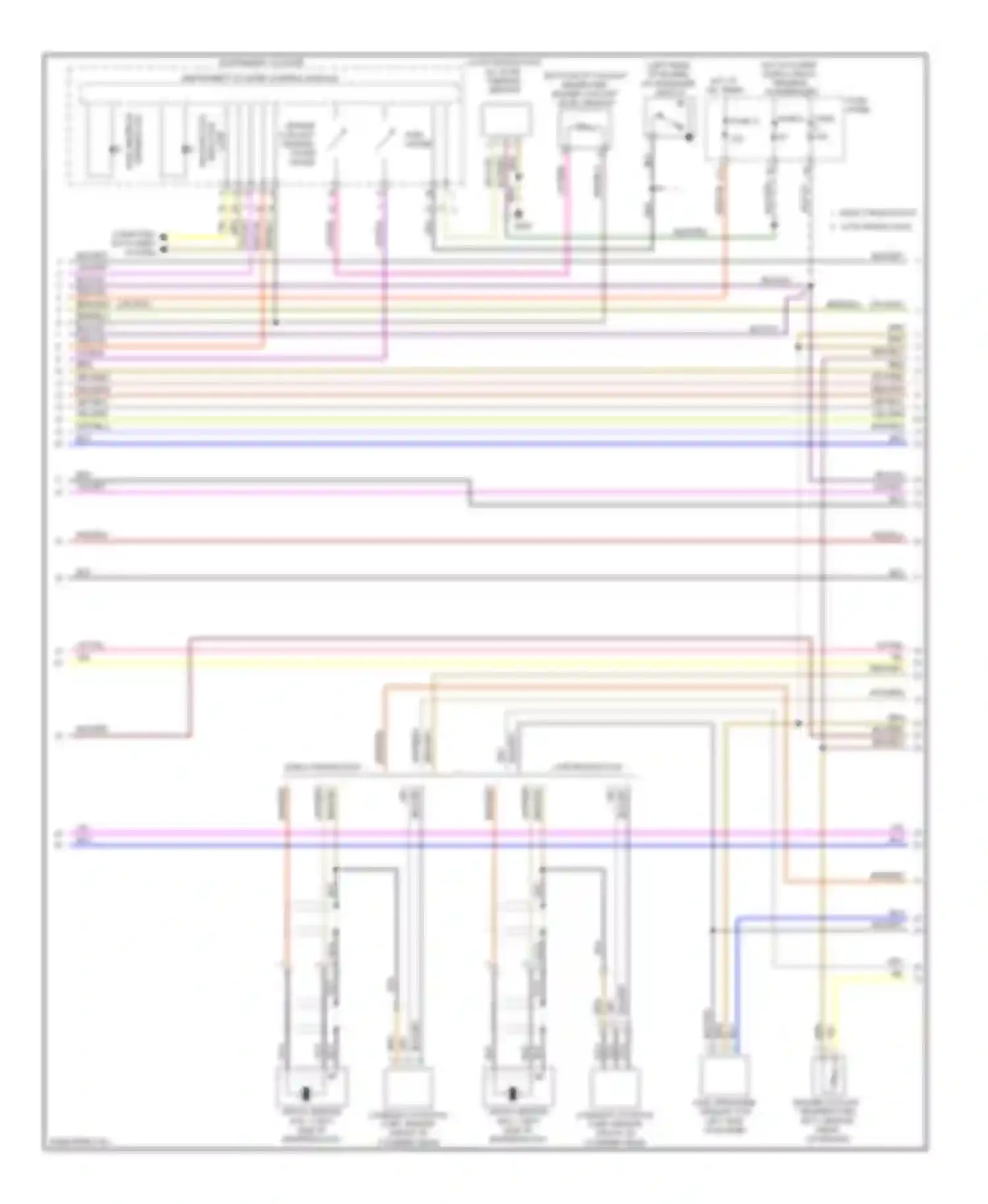 Eos Volkswagen I (2006-2011): Wiring diagram engine performance 2.0l (4 of 6)