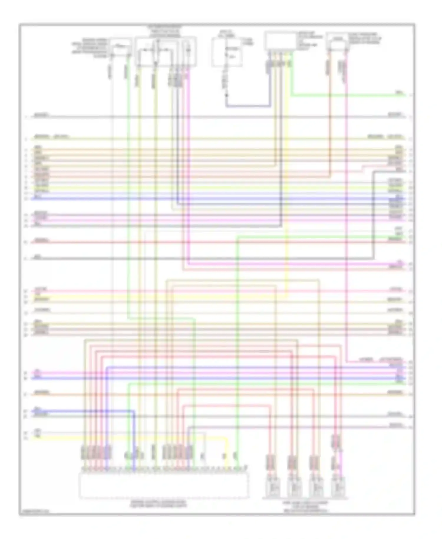 Eos Volkswagen I (2006-2011): Wiring diagram engine performance 2.0l (5 of 6)