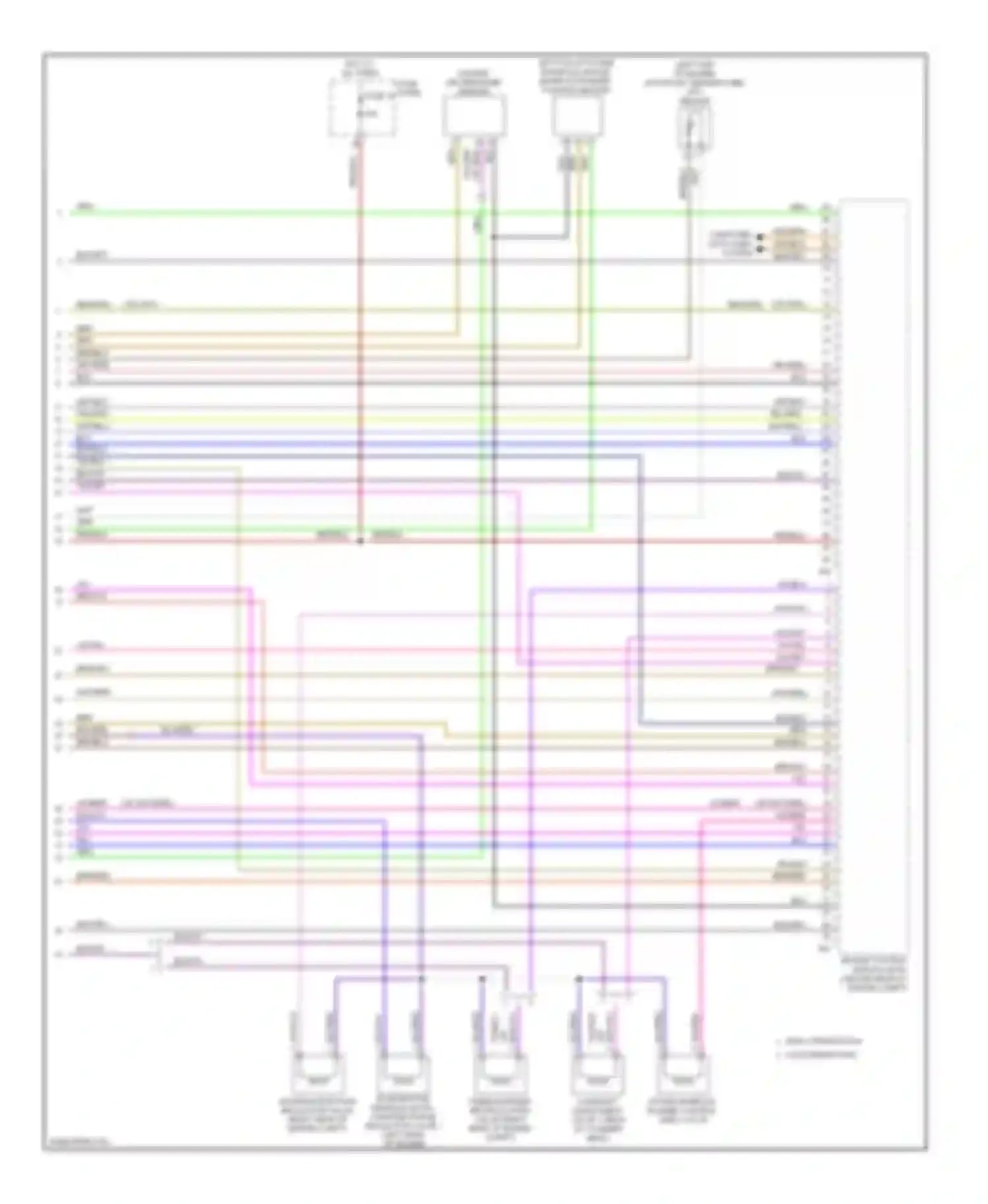 Eos Volkswagen I (2006-2011): Wiring diagram engine performance 2.0l (6 of 6)