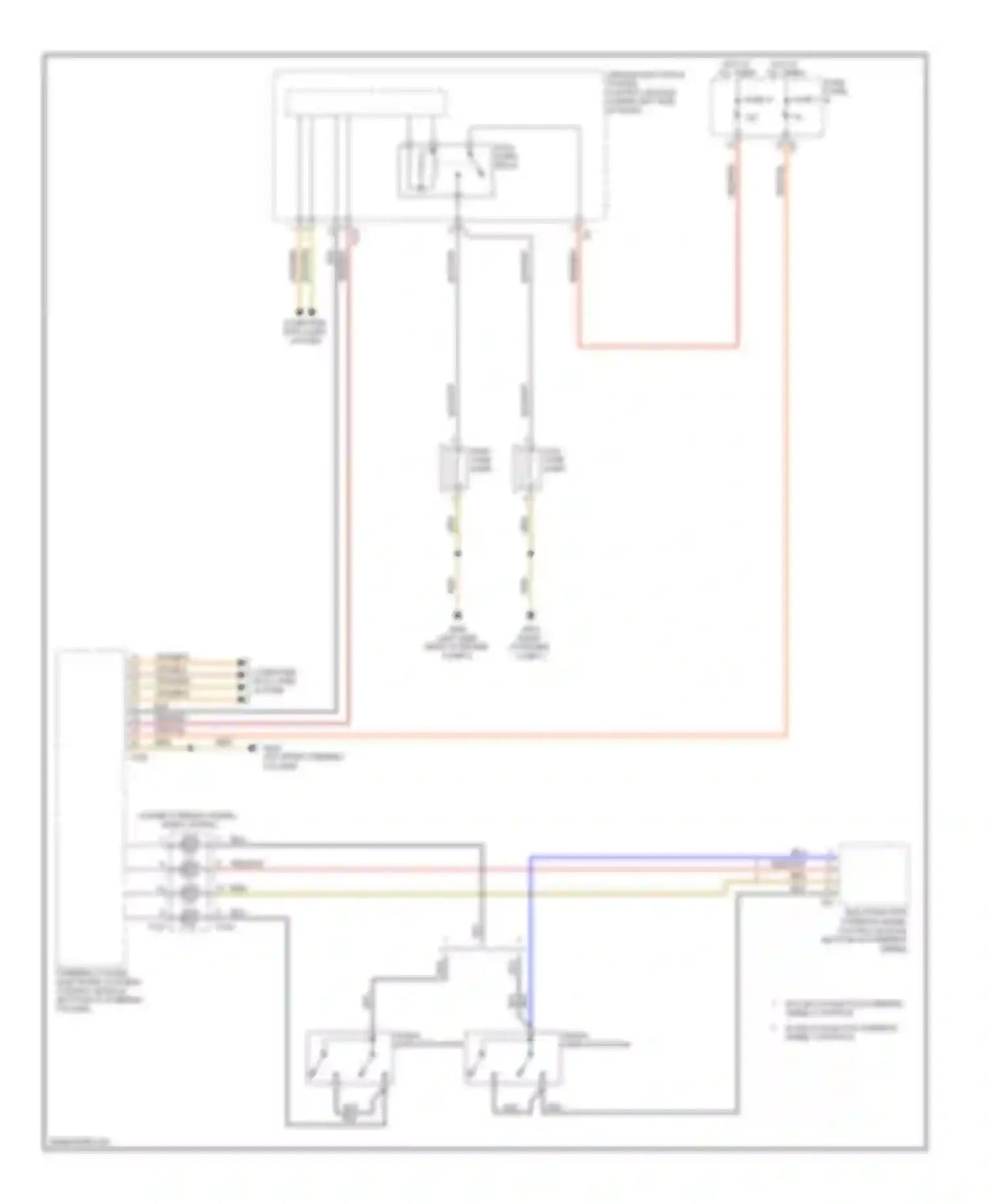 Eos Volkswagen I (2006-2011): Horn circuit