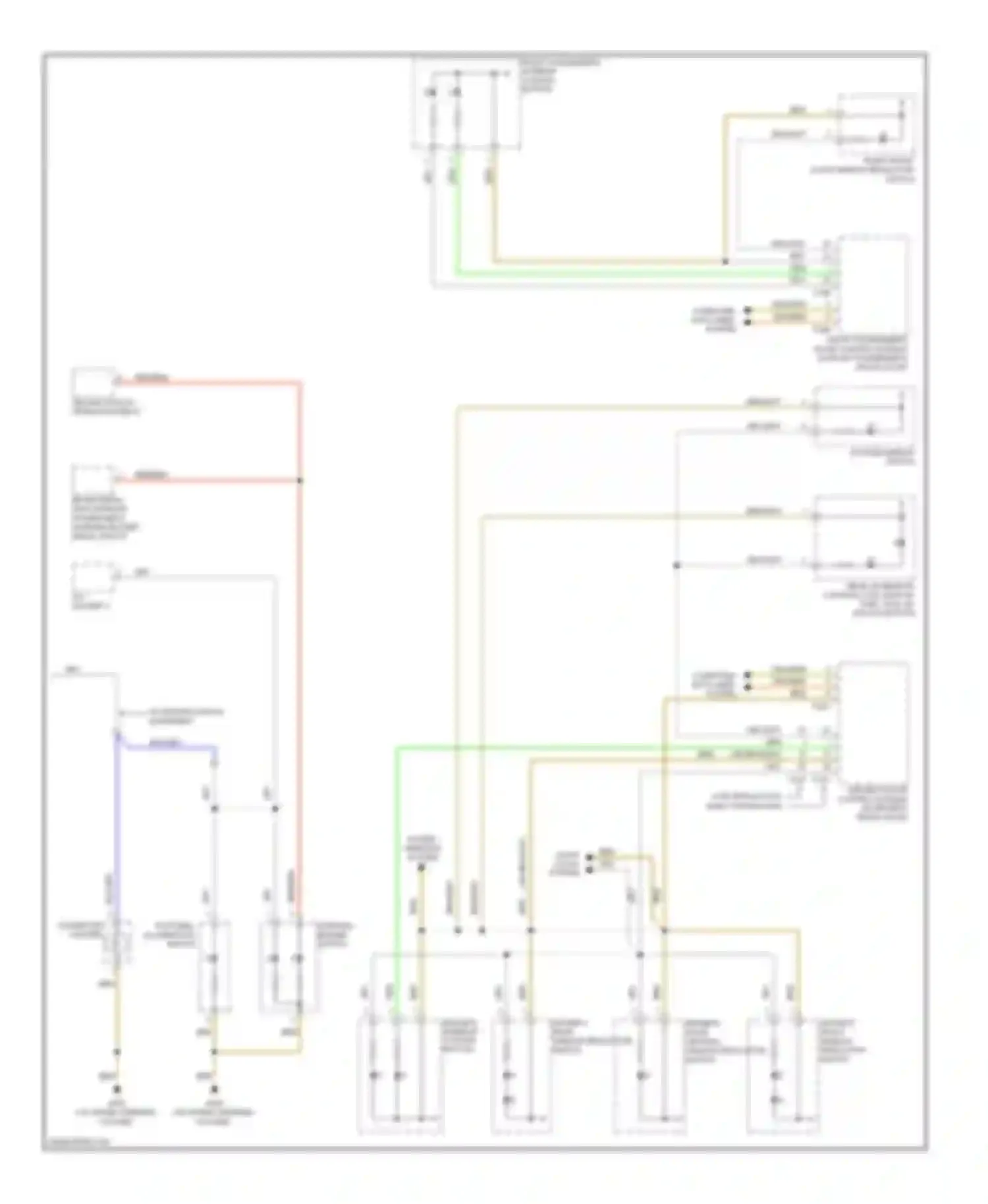 Eos Volkswagen I (2006-2011): Instrument illumination circuit (2 of 2)