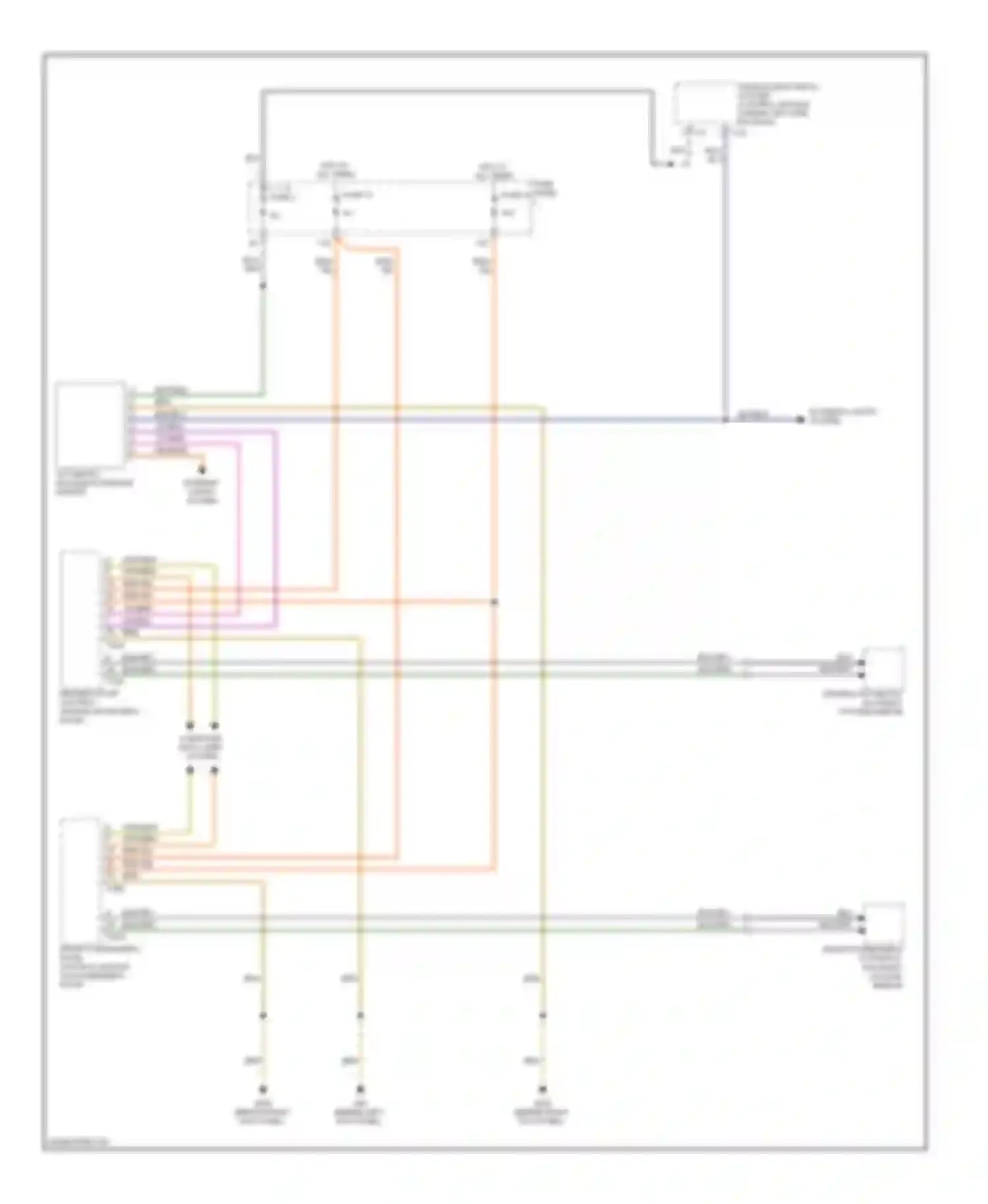 Eos Volkswagen I (2006-2011): Automatic day/night mirror circuit