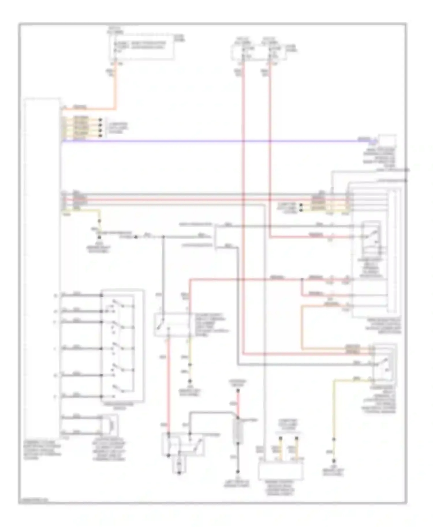 Eos Volkswagen I (2006-2011): Starting circuit