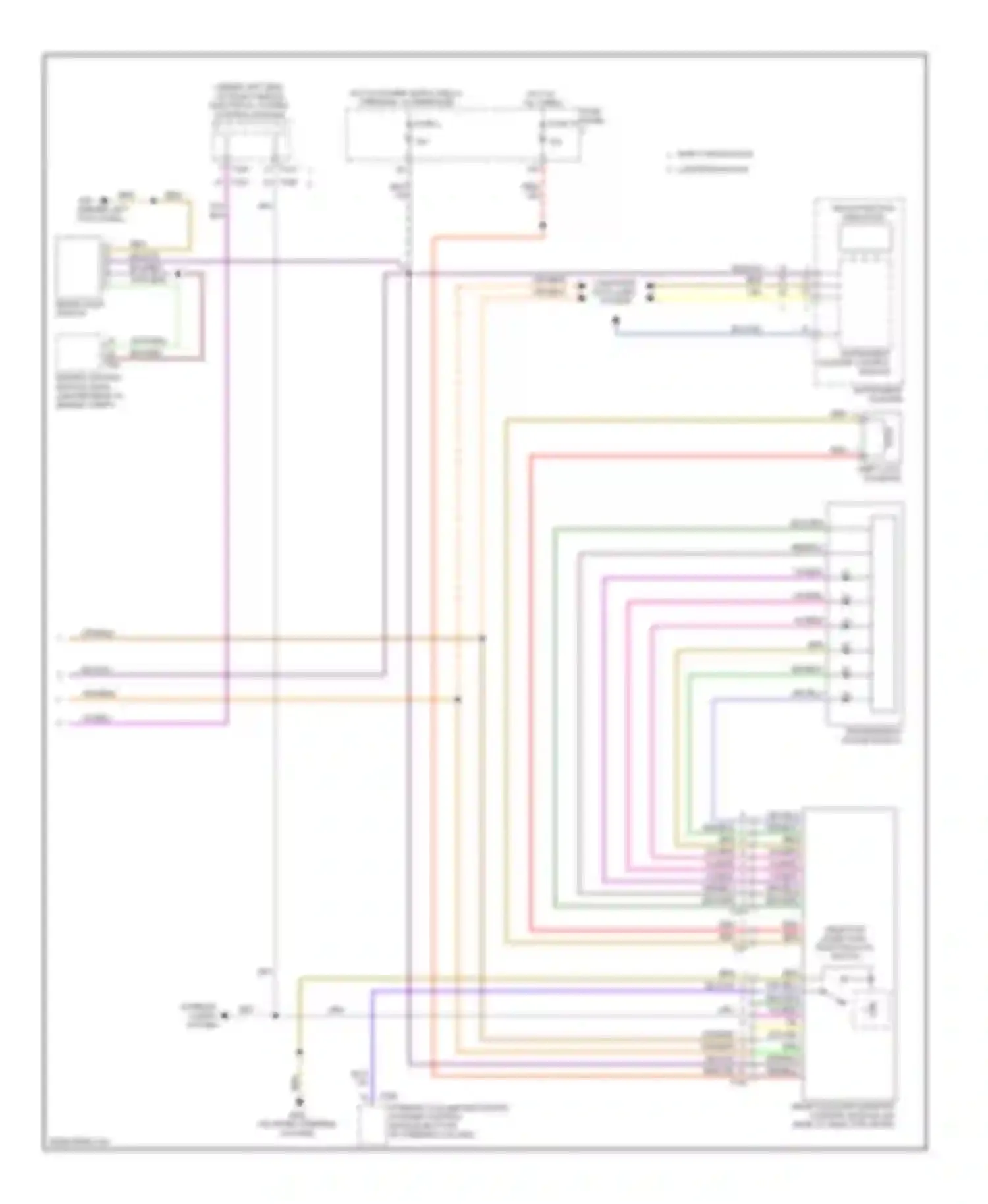 Eos Volkswagen I (2006-2011): Transmission circuit (2 of 2)