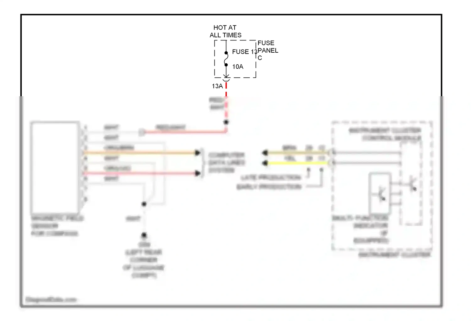 Volkswagen Eos I (2006-2011) brn wiring diagram  (43 of 95)