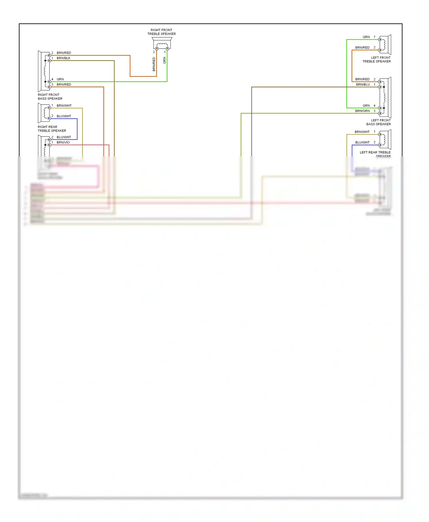 Volkswagen Eos I (2006-2011) brn/blu wiring diagram  (27 of 30)