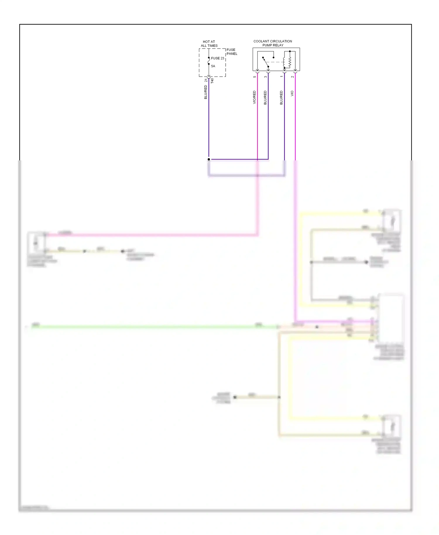 Volkswagen Eos I (2006-2011) engine control module (ecm) wiring diagram  (1 of 5)
