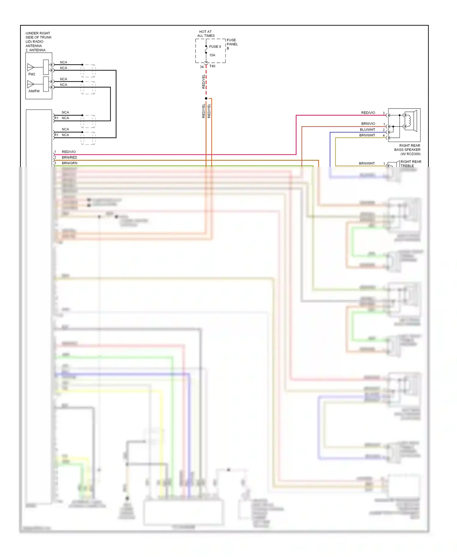 Volkswagen Eos I (2006-2011) nca wiring diagram  (33 of 46)
