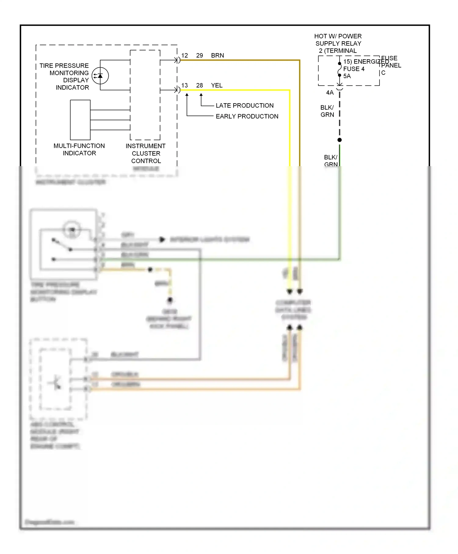 Volkswagen Eos I (2006-2011) org/brn wiring diagram  (66 of 70)