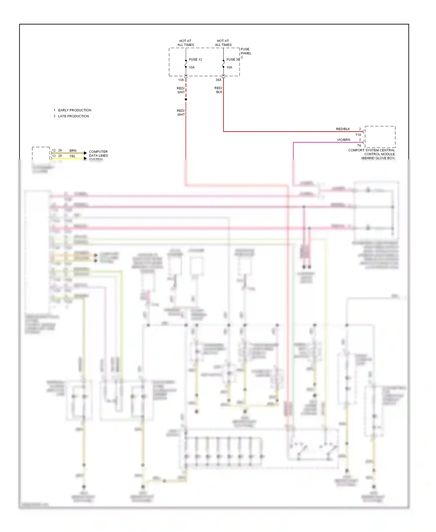 Volkswagen Eos I (2006-2011) vio wiring diagram  (30 of 51)