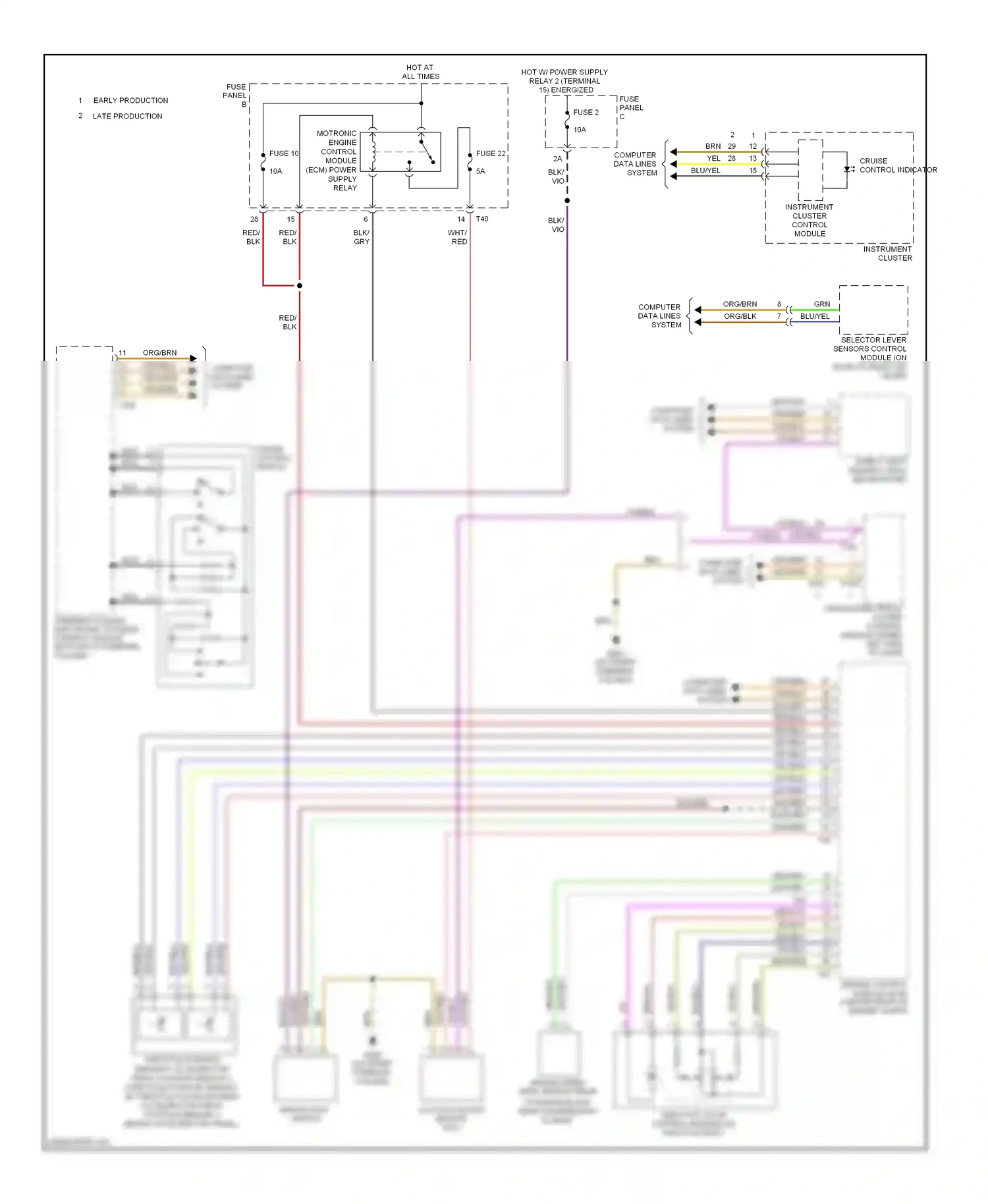 Volkswagen Eos I (2006-2011) wht wiring diagram  (7 of 58)