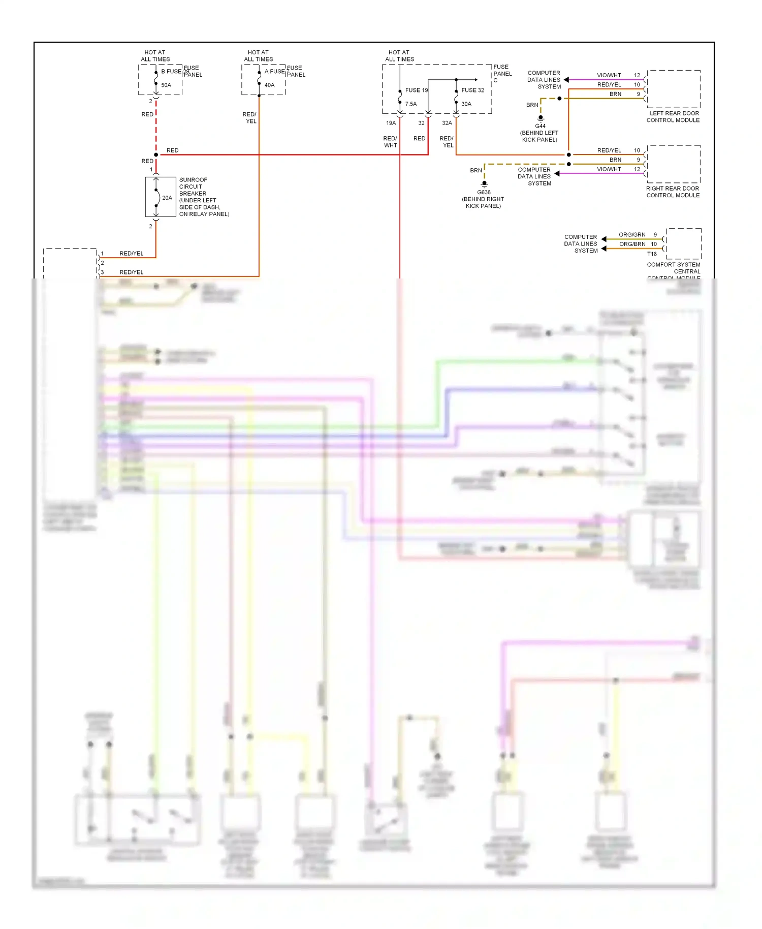 Volkswagen Eos I (2006-2011) wht wiring diagram  (31 of 58)