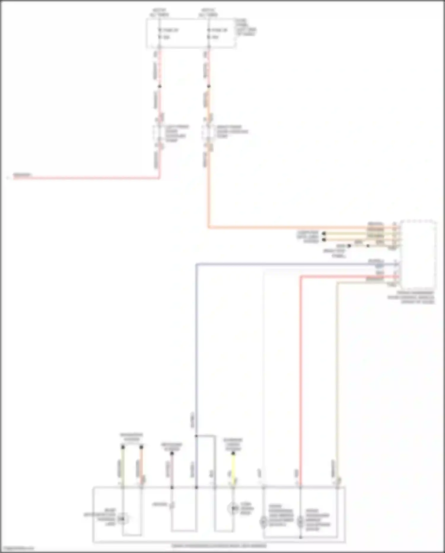 Wiring diagram defogger system for Volkswagen Golf GTI VII facelift (2017-2020) (9 of 10)