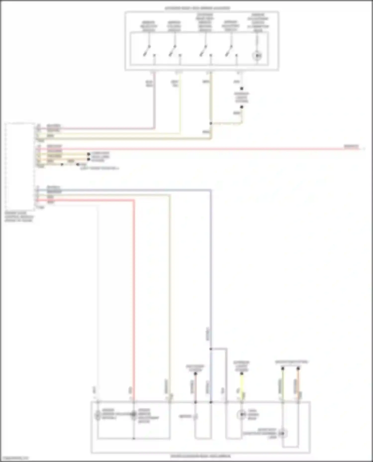 Wiring diagram defogger system for Volkswagen Golf GTI VII facelift (2017-2020) (8 of 10)